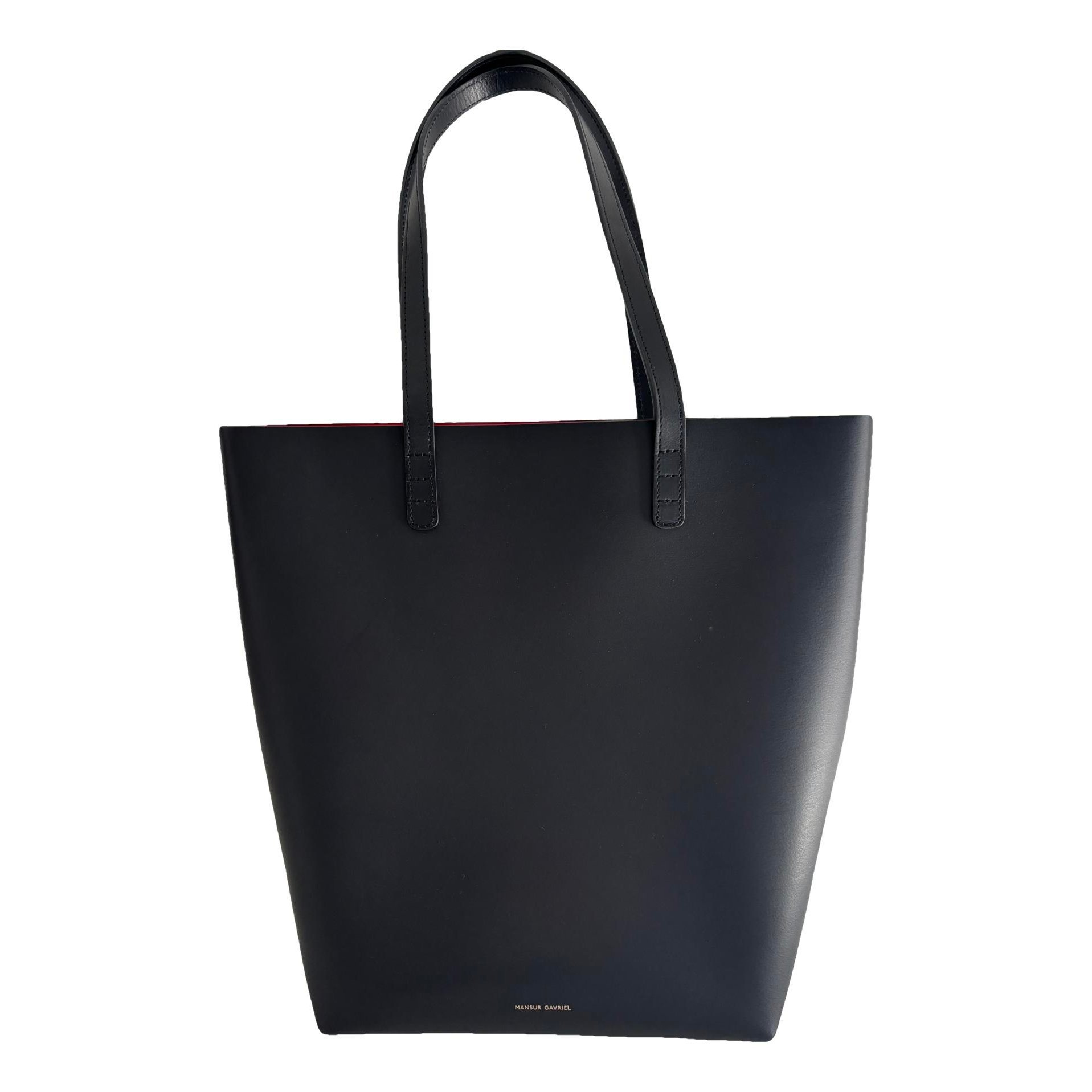 Leather tote