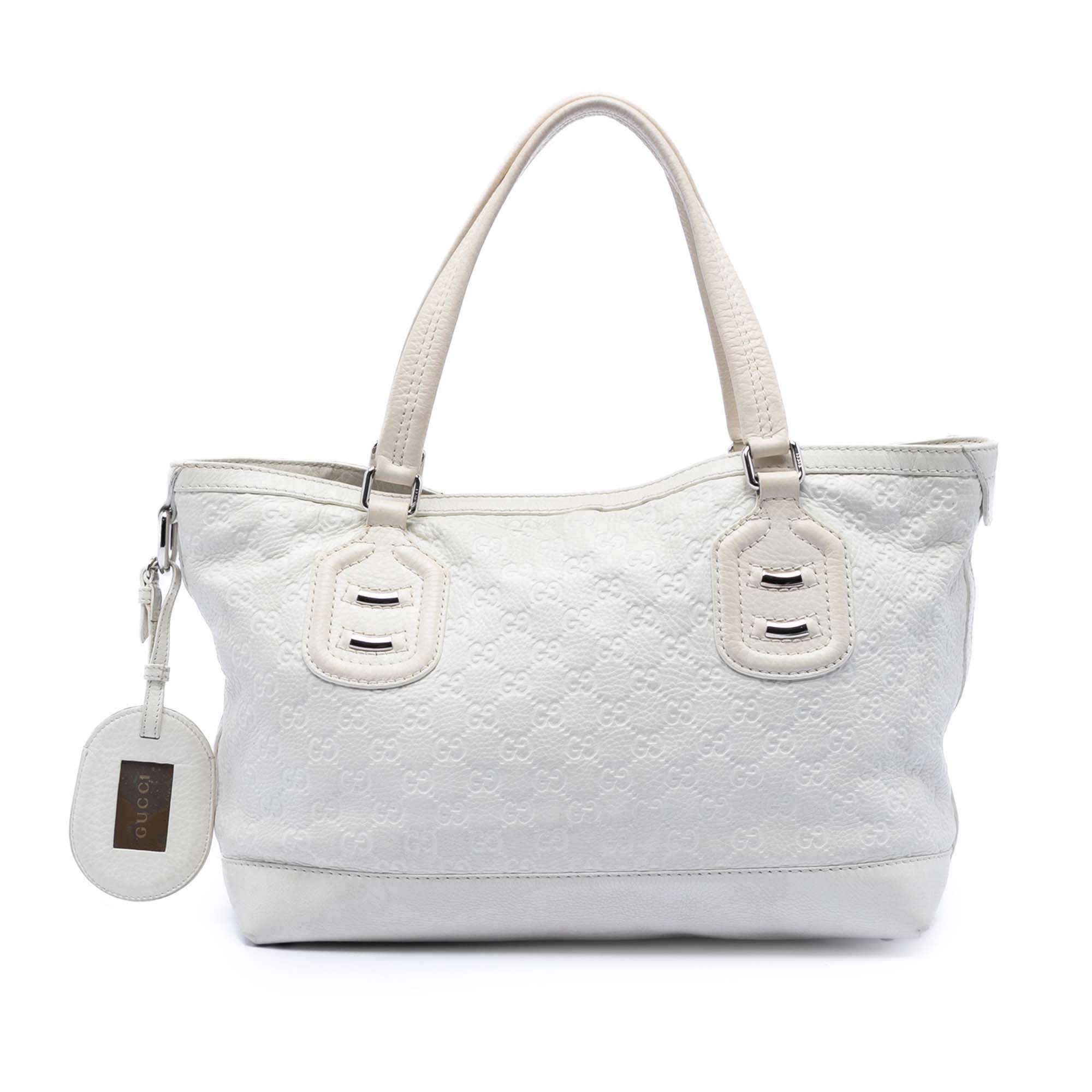 Leather tote