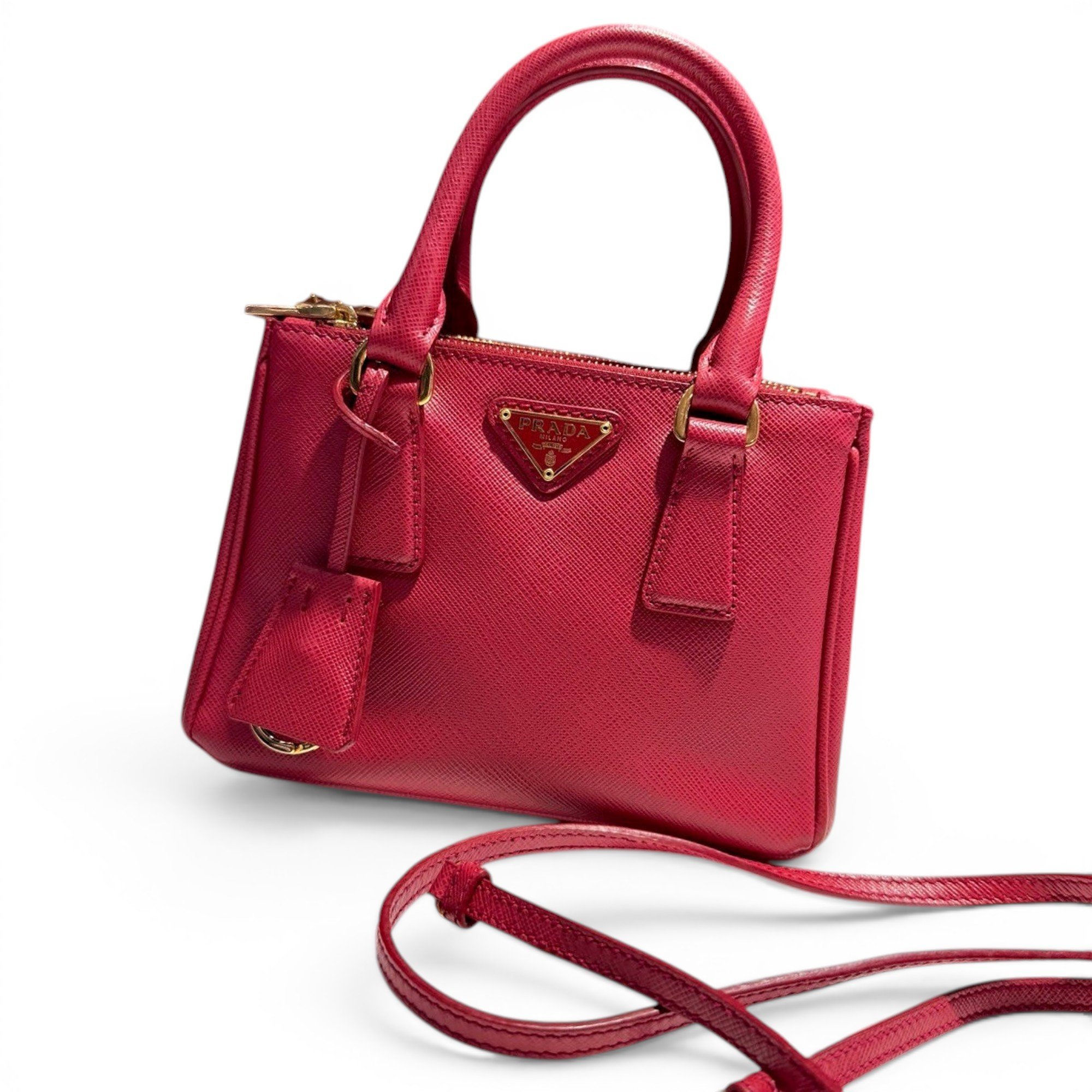 Galleria leather handbag