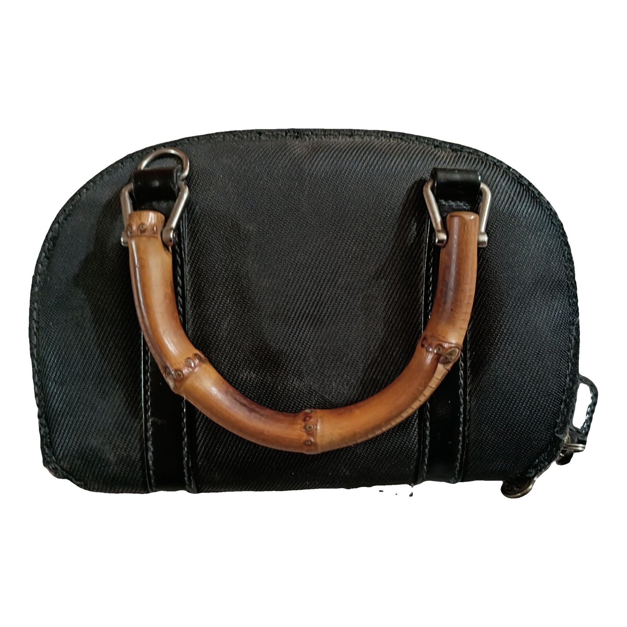Bamboo clutch bag