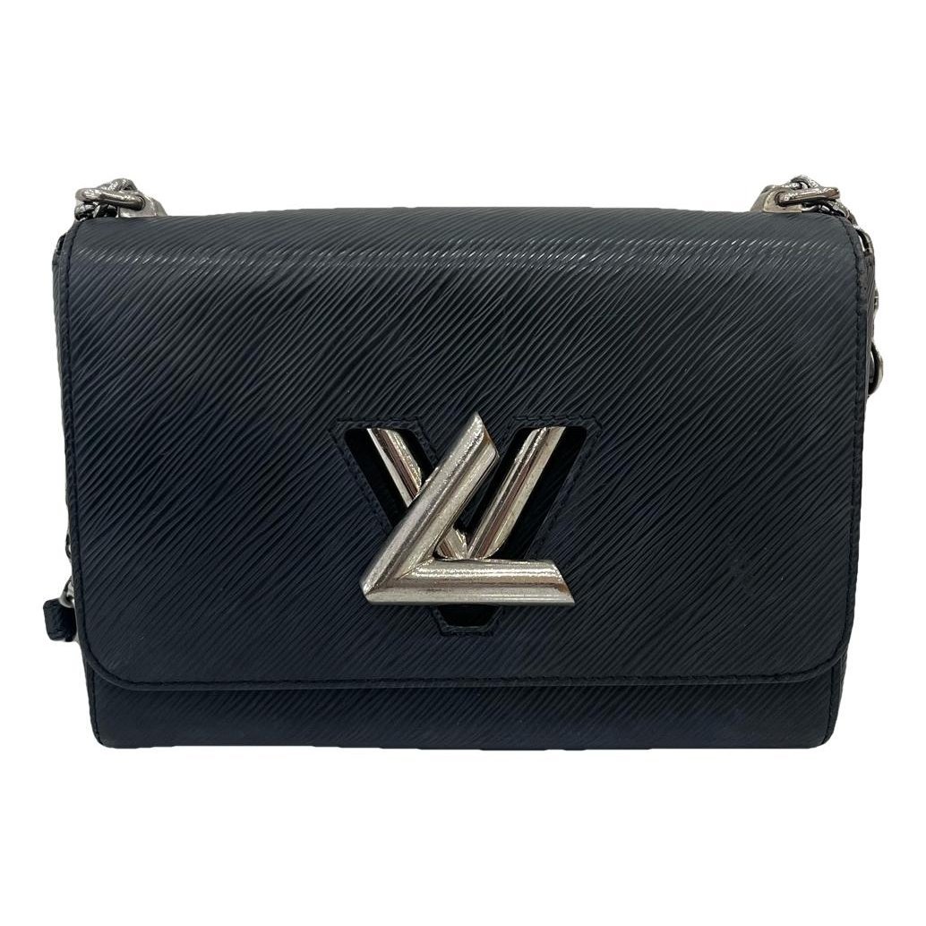 Twist leather handbag