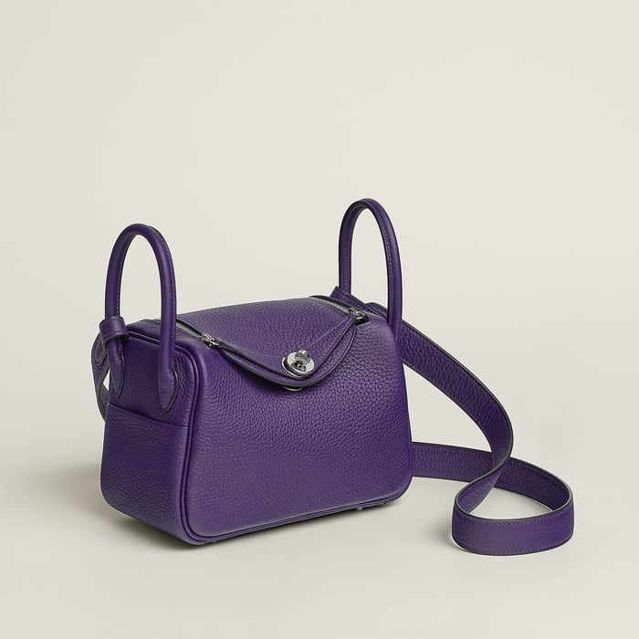 Purple Lindy II Mini Bag