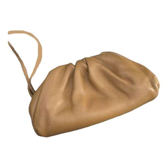 Pouch leather handbag