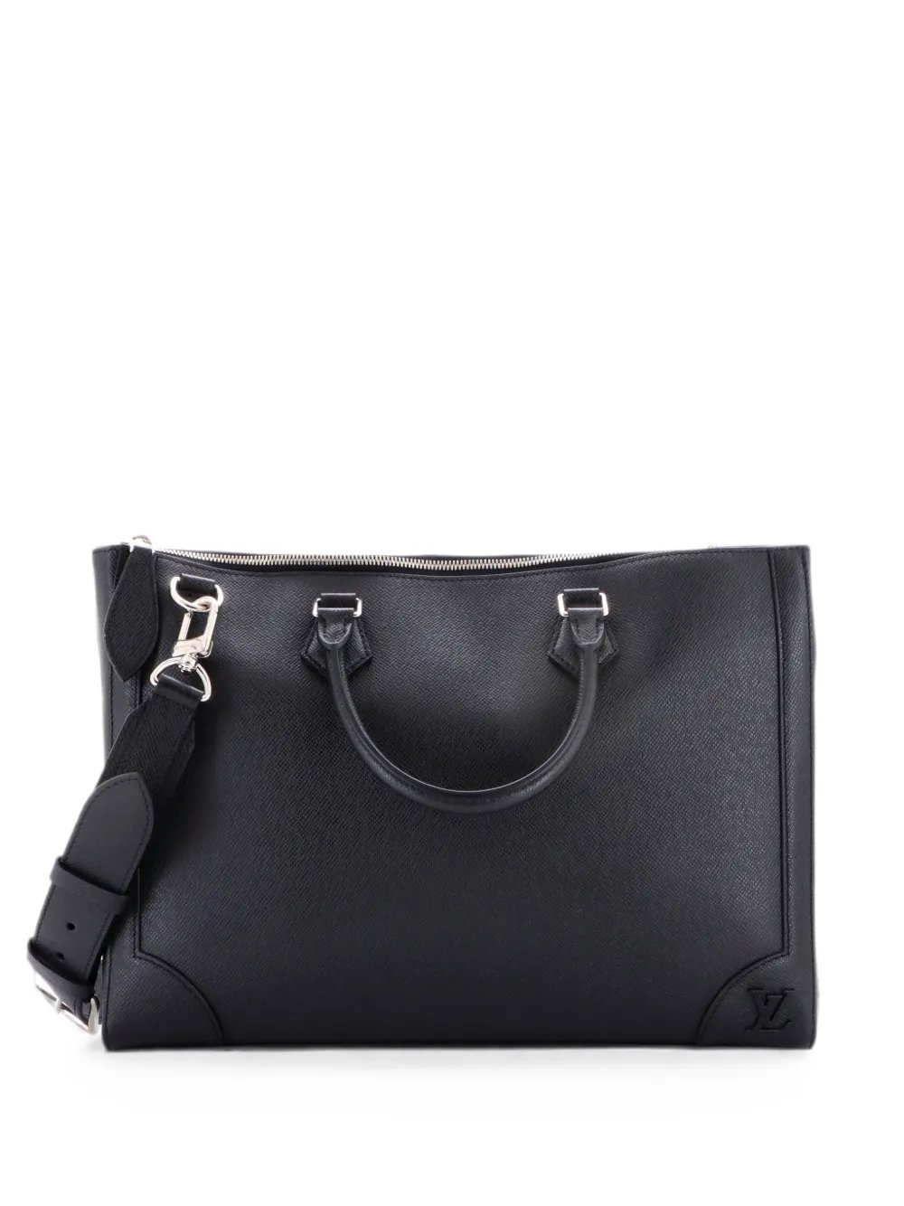 Slim Briefcase Taiga Leather business bag
