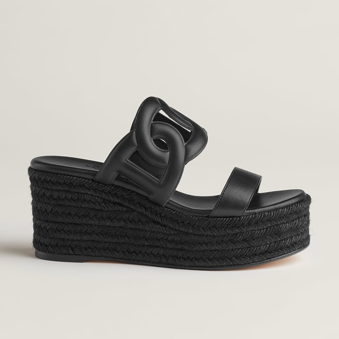 Noir Ithea 30 Espadrille