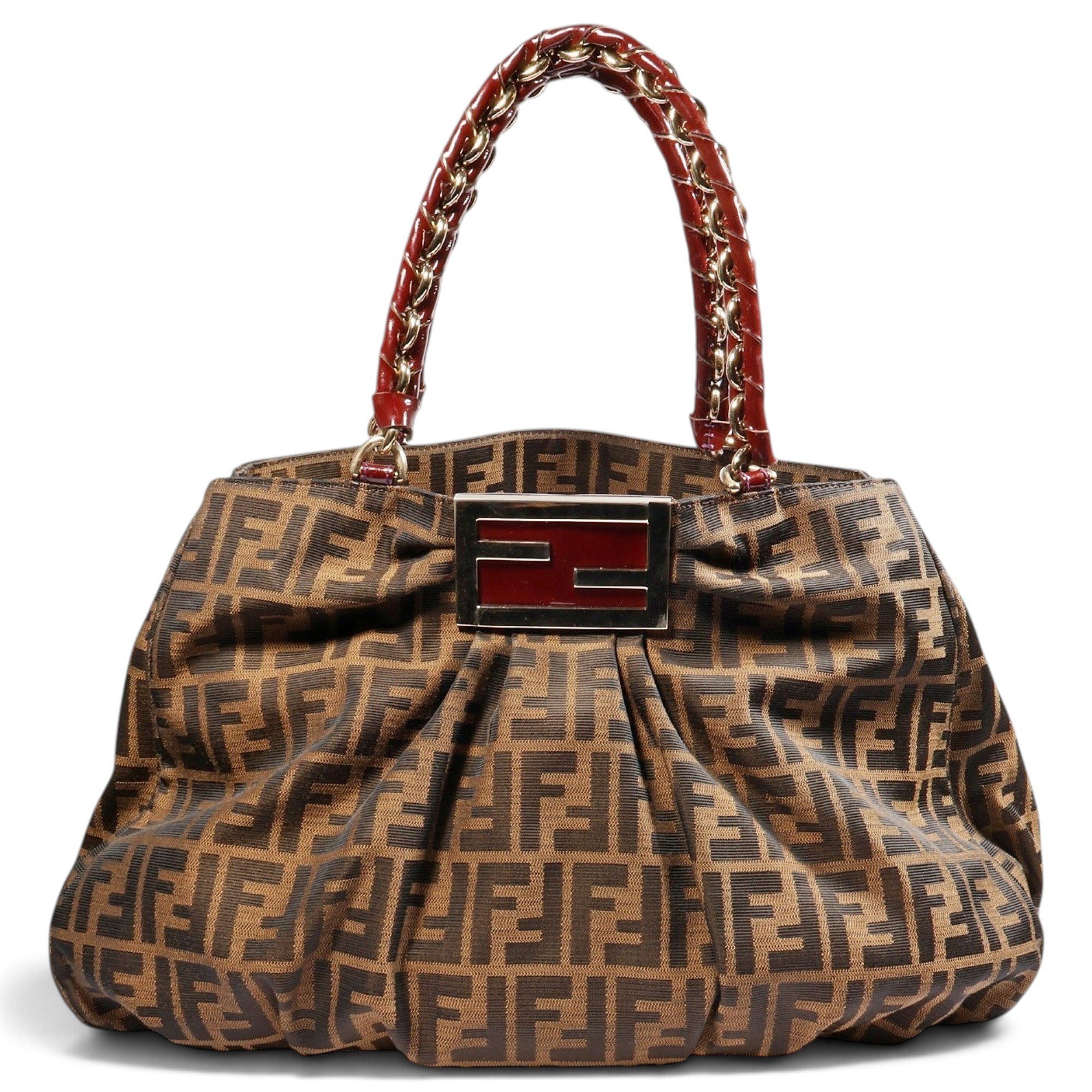 Fendi Mia cloth handbag