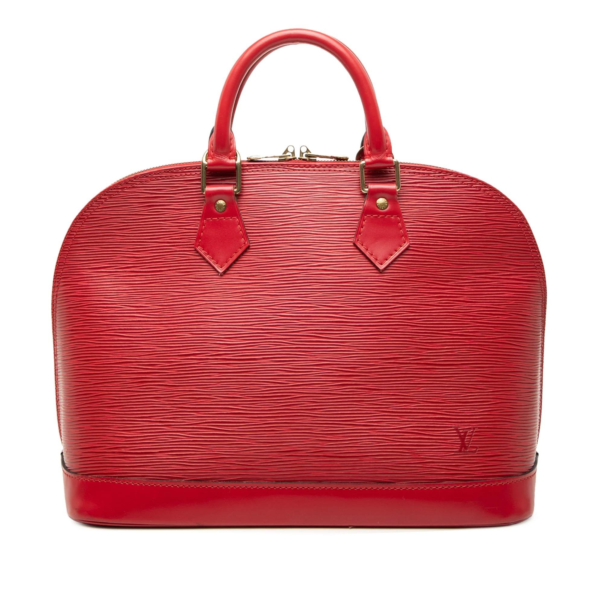 Alma leather handbag