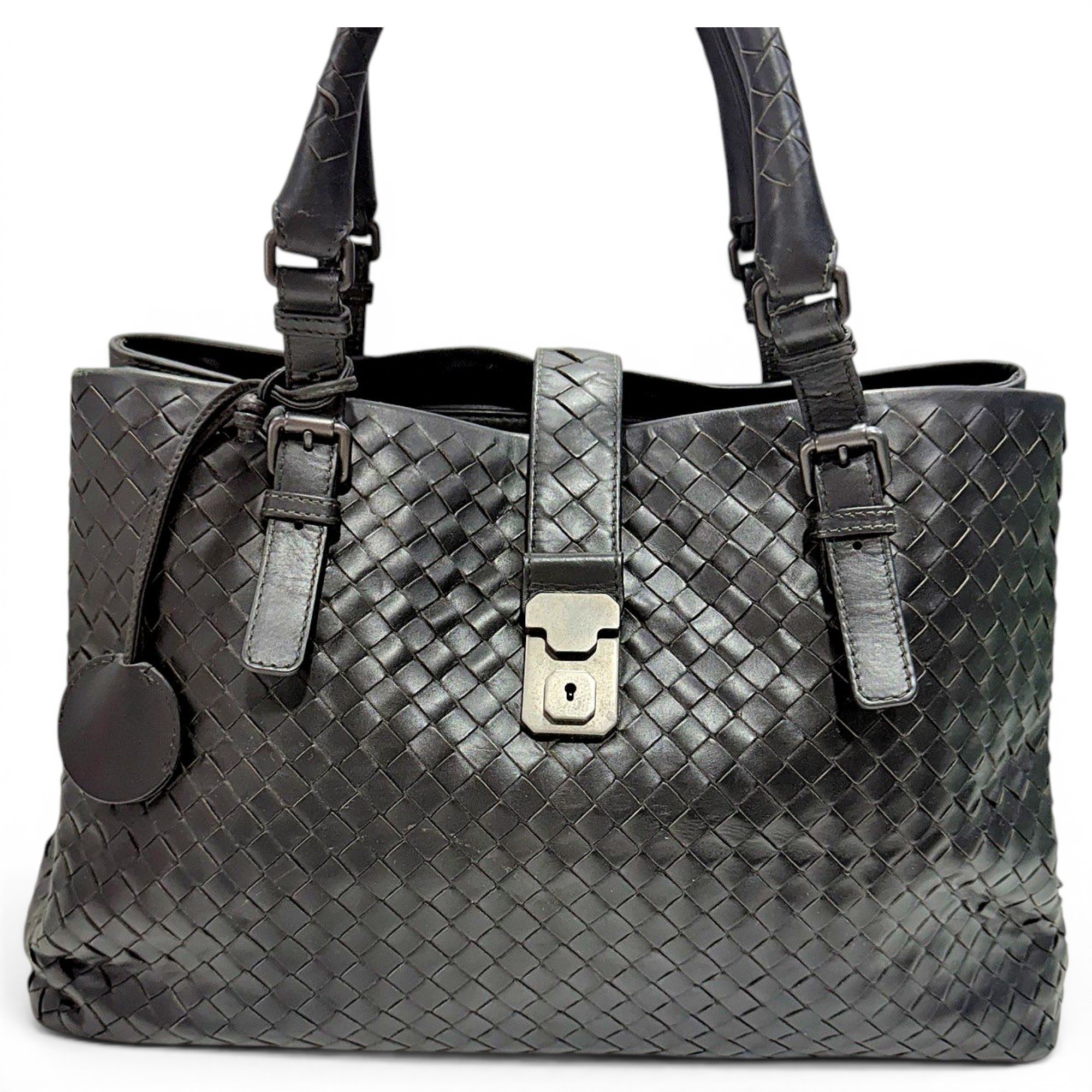 Roma leather handbag