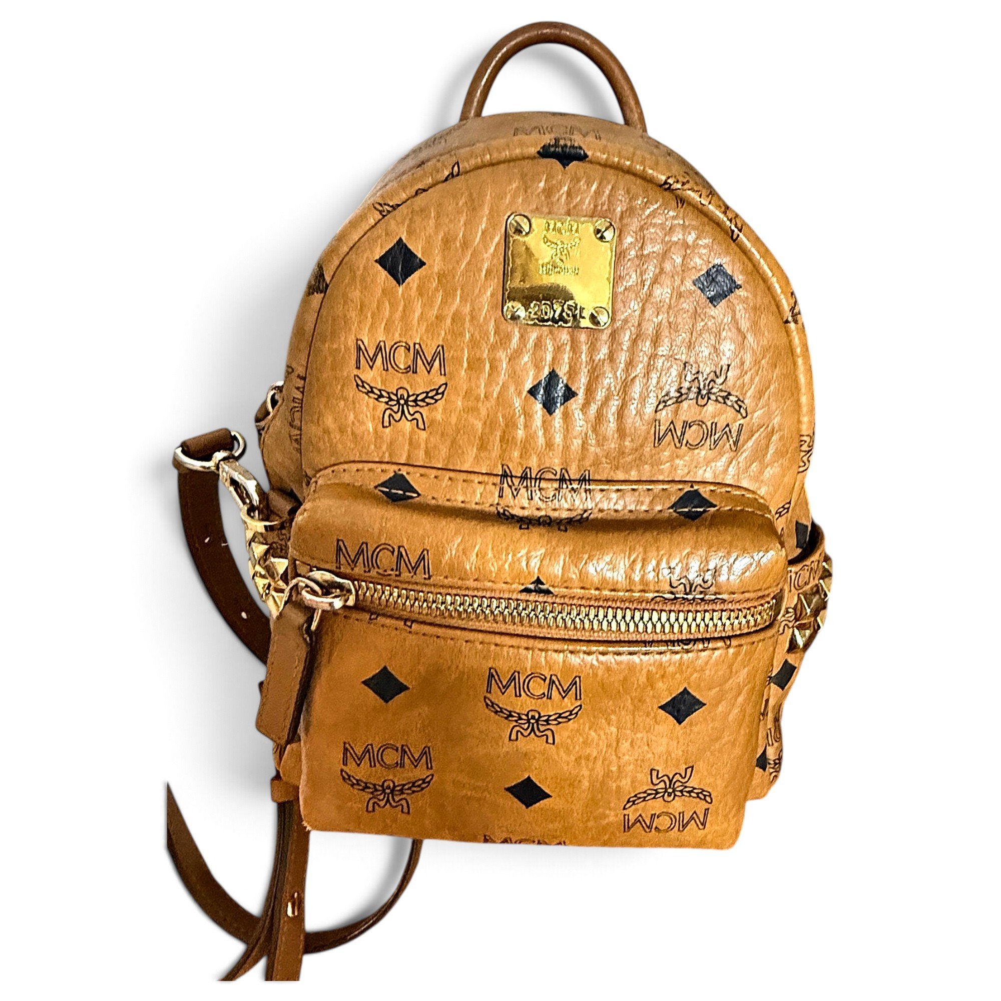 Stark leather backpack