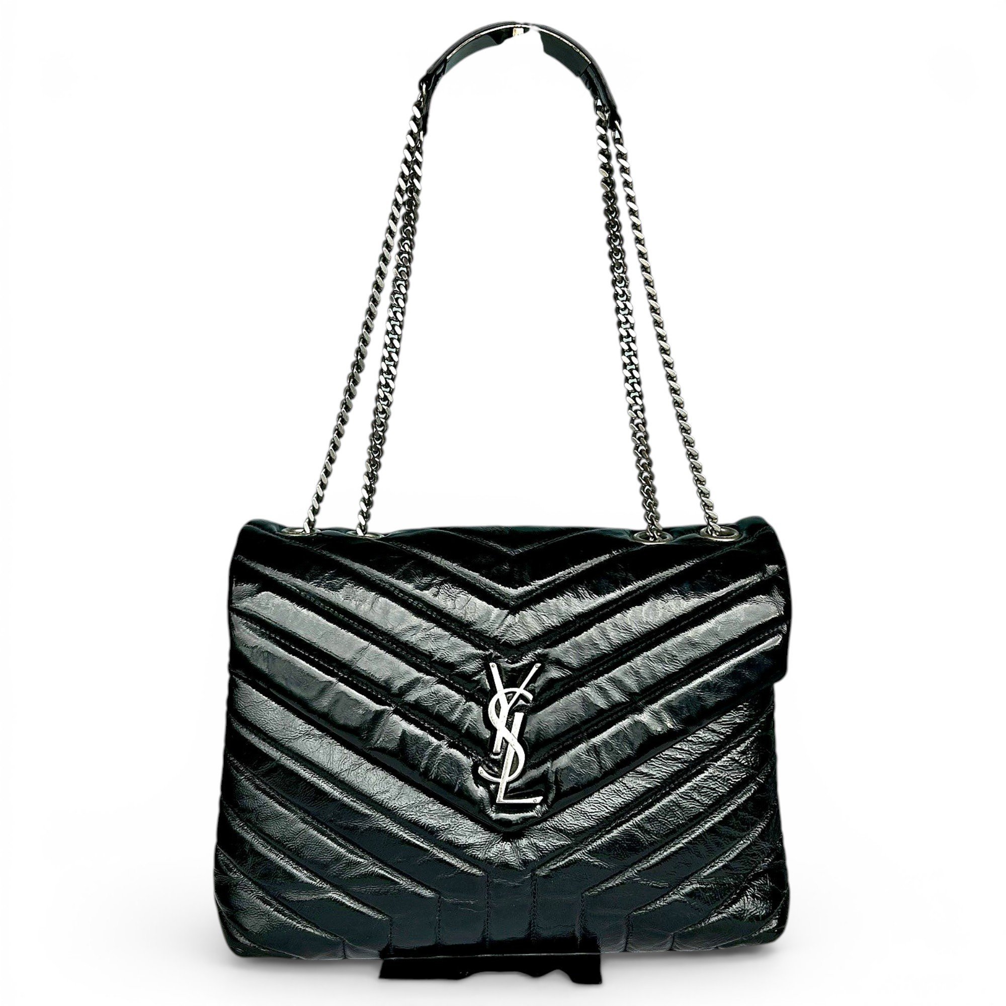 Loulou leather handbag