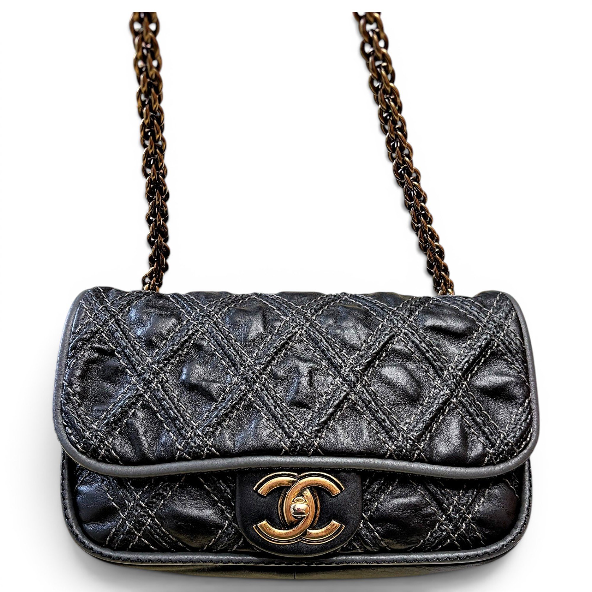 Wild Stitch leather handbag