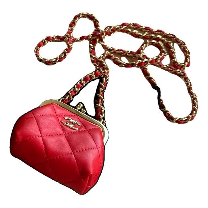 Mini Shopping leather bag