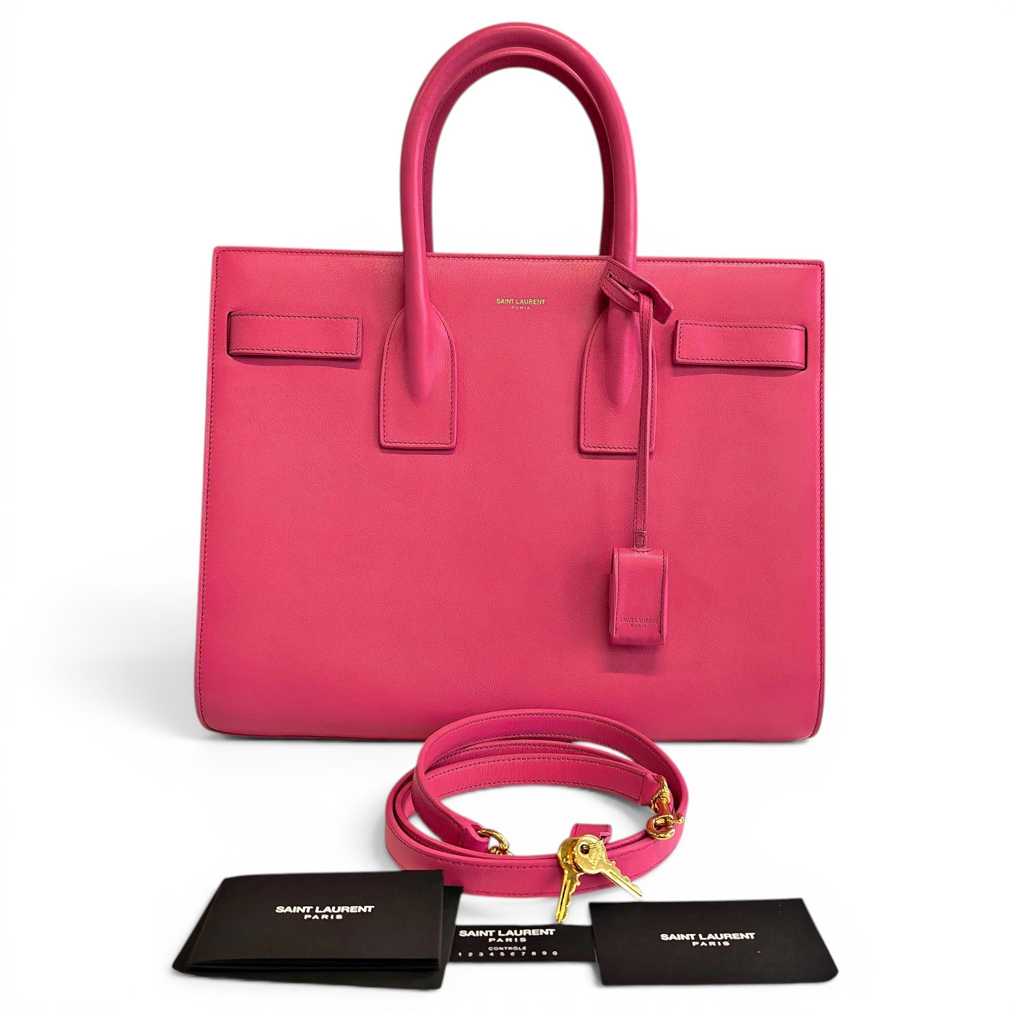Sac de Jour leather handbag