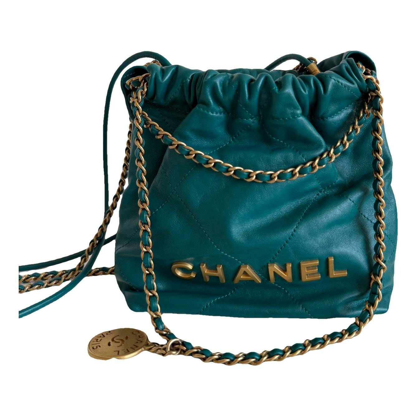Chanel 22 leather crossbody bag