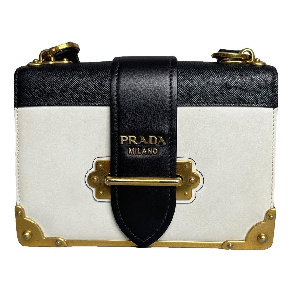 Cahier leather handbag