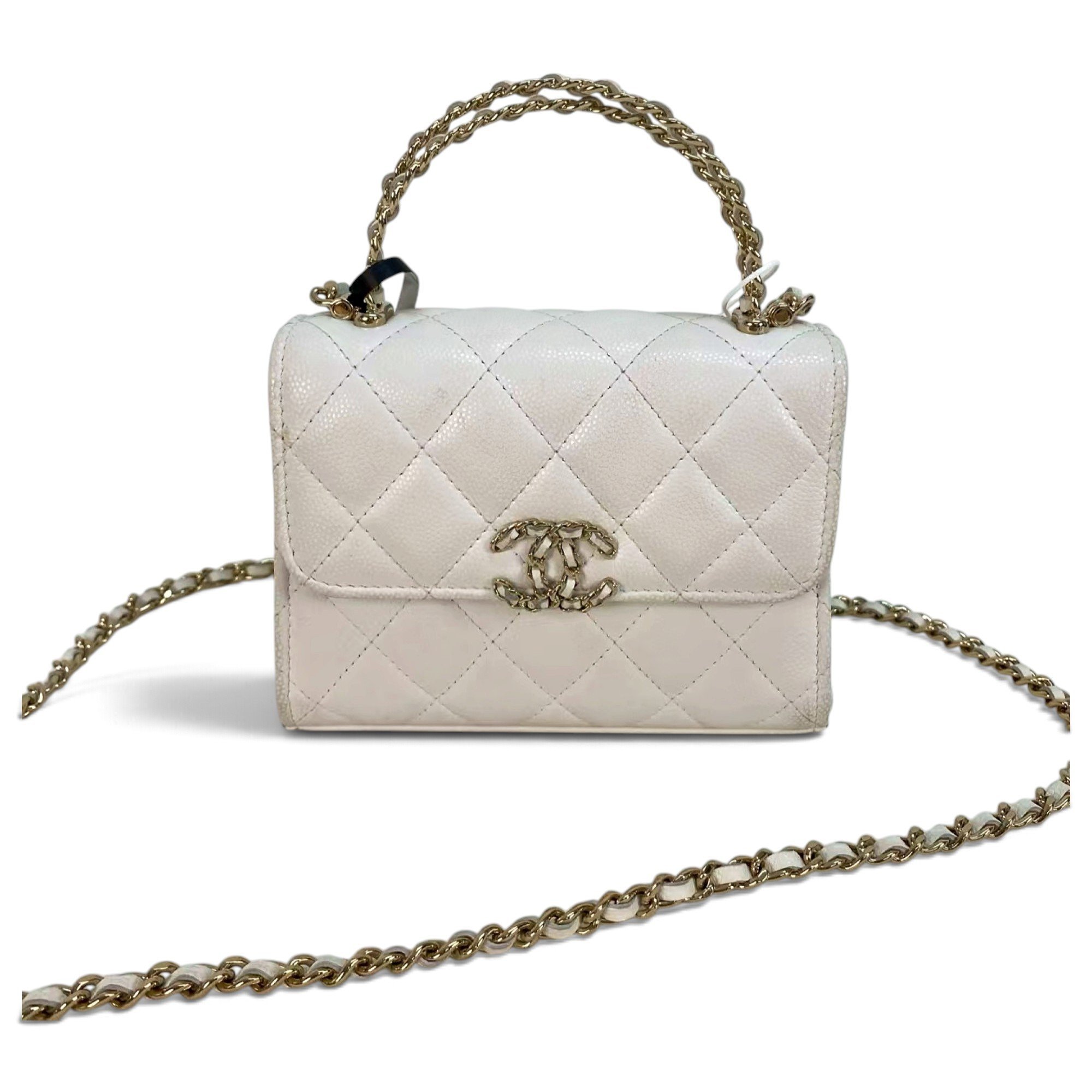 Leather mini bag