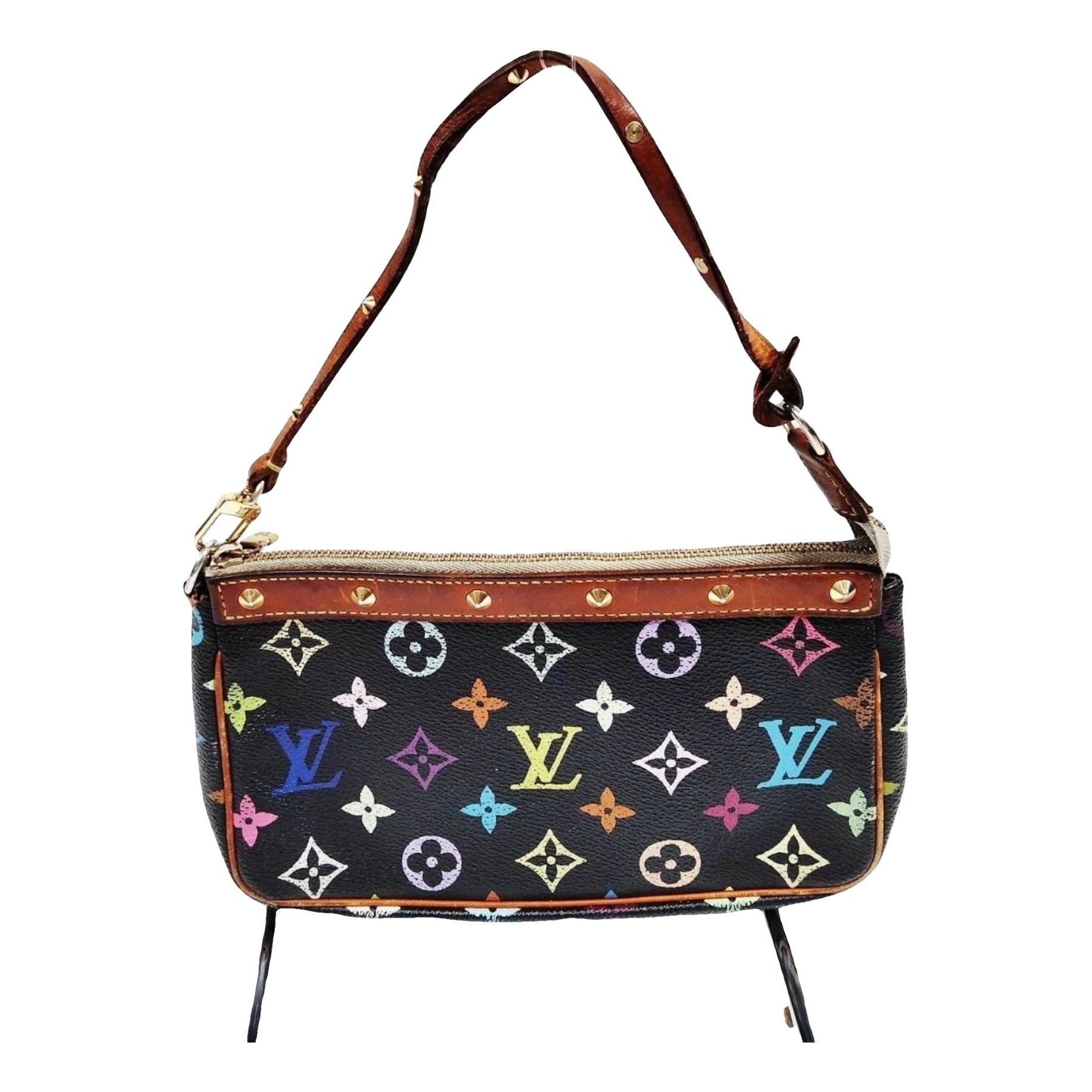 Multi Pochette Accessoires leather handbag