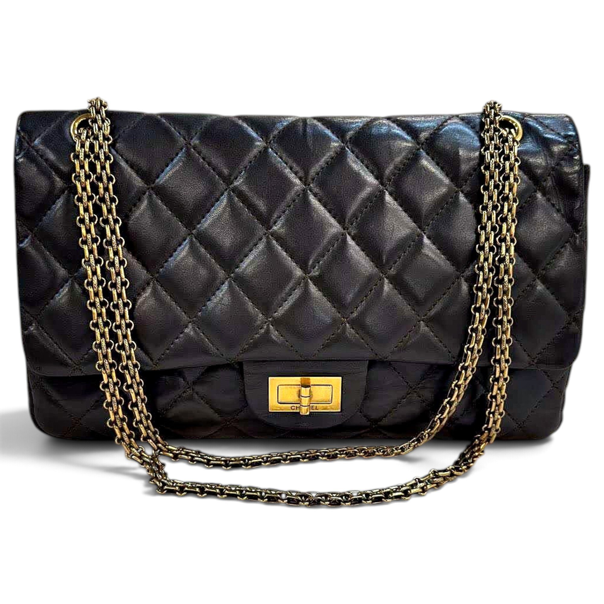 2.55 leather handbag