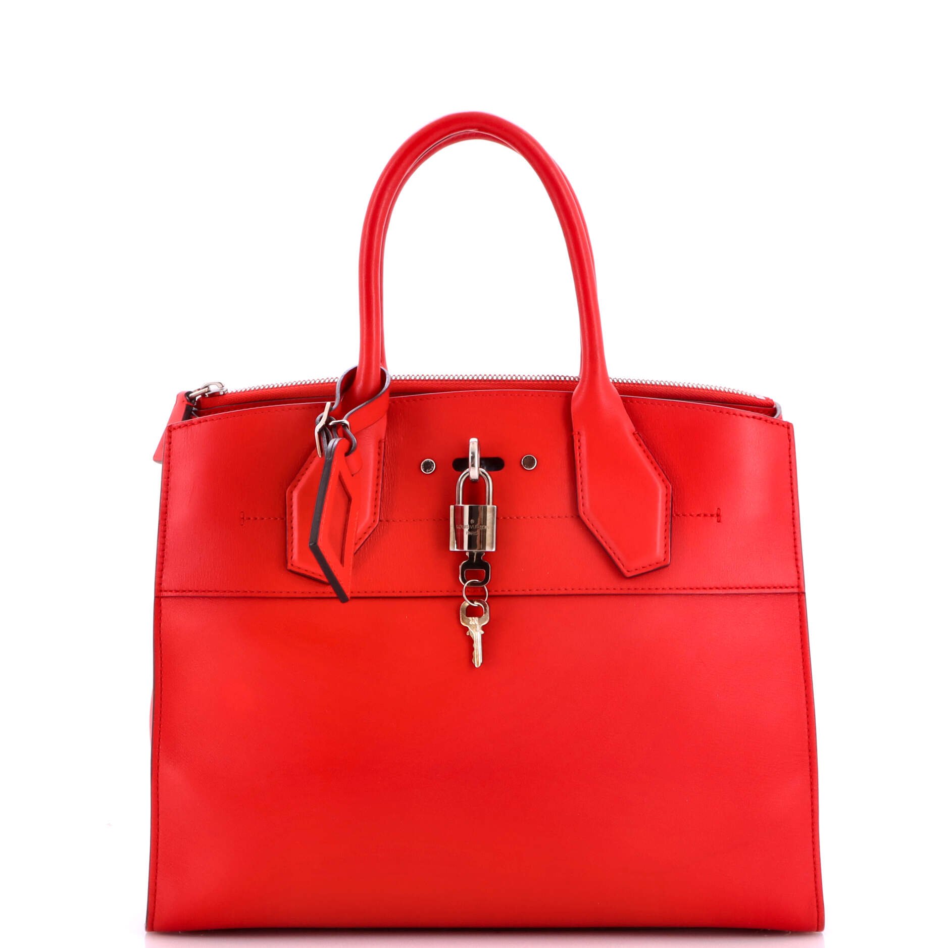 City Steamer Handbag Leather MM