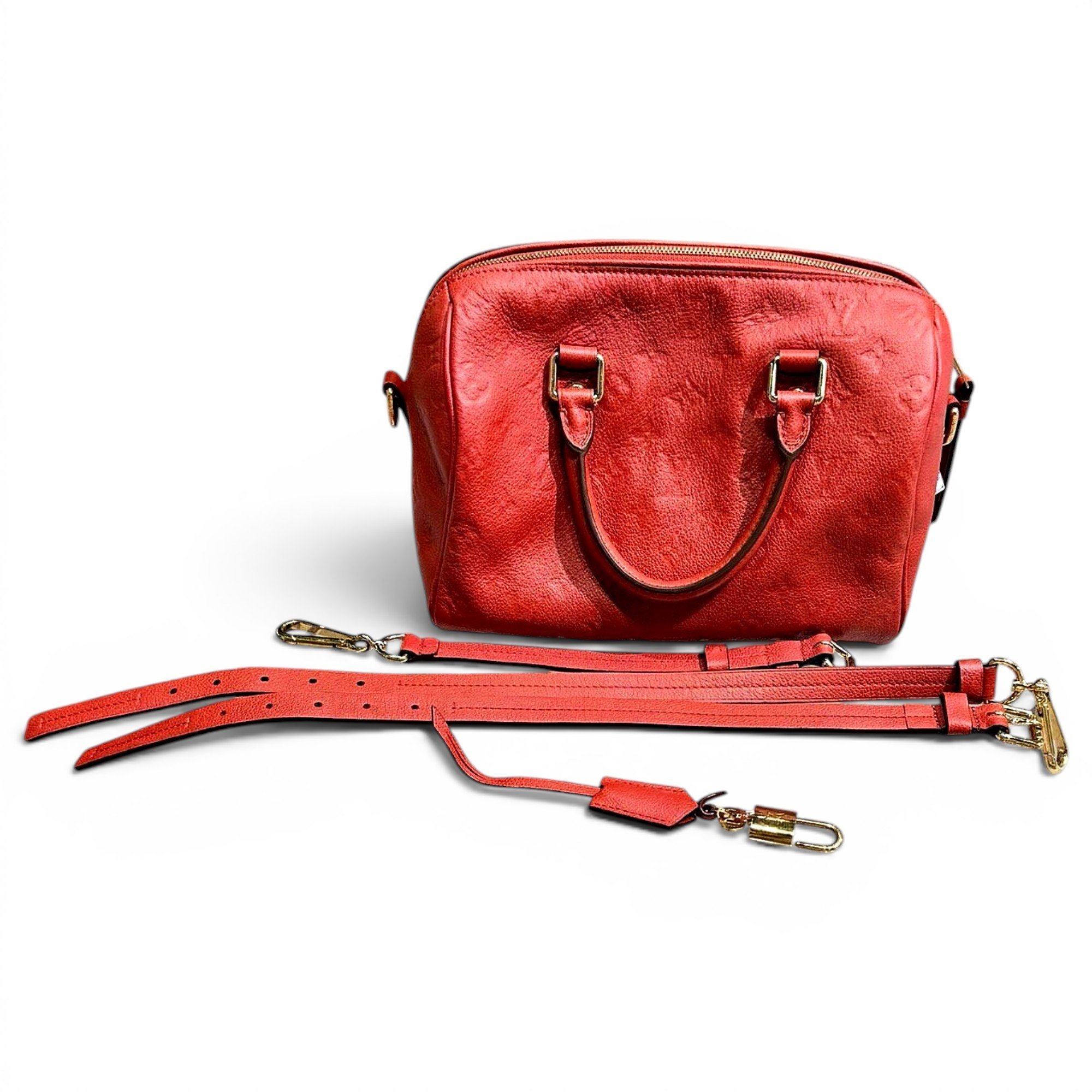 Speedy Bandoulière leather handbag