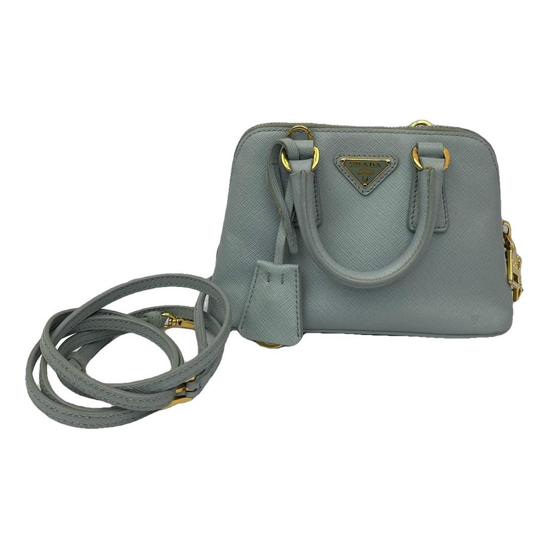 Promenade leather handbag