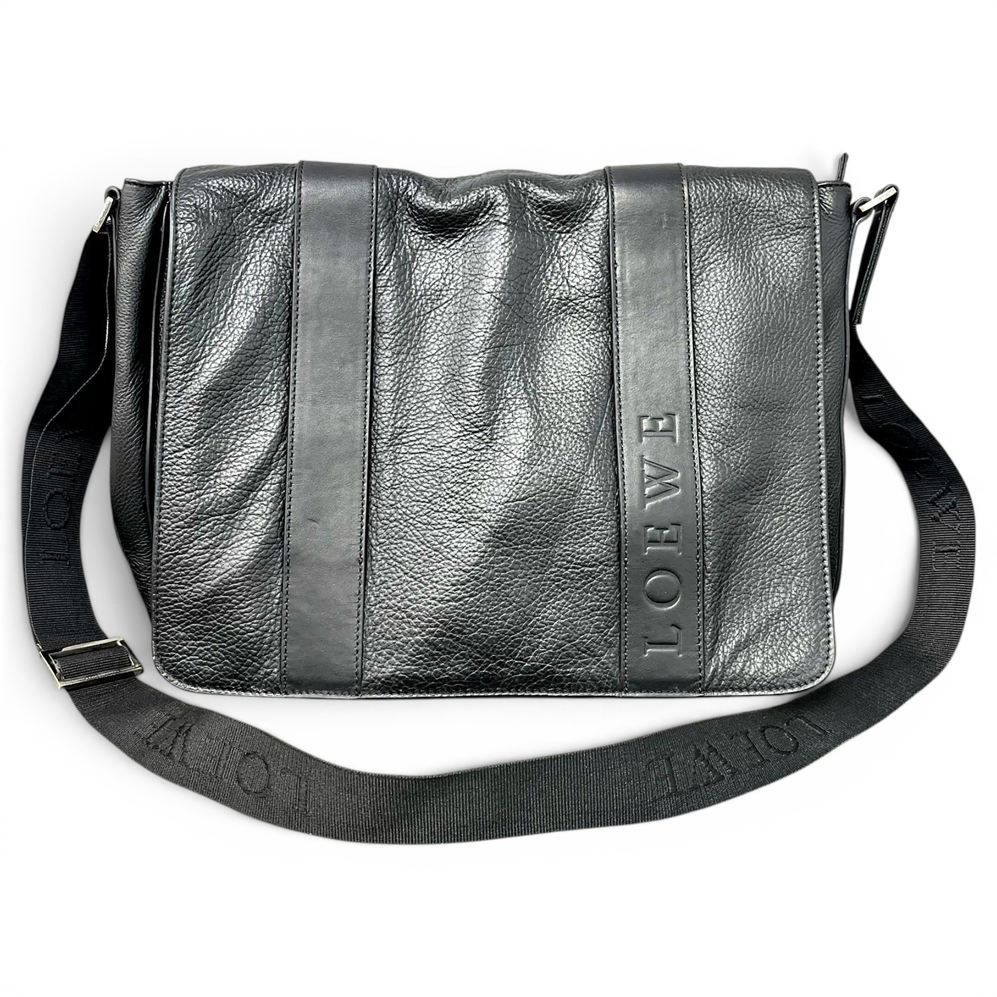 Leather crossbody bag