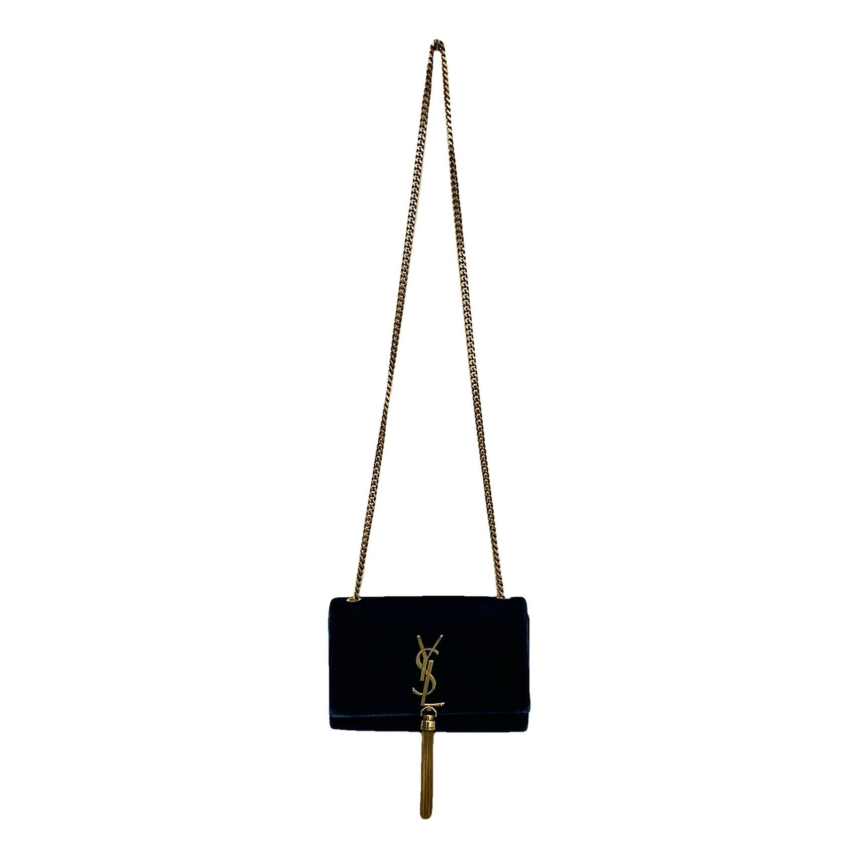 Pompom Kate velvet handbag