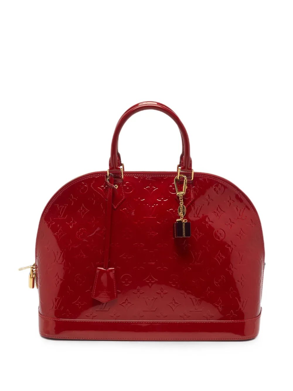 2010 Alma Monogram Vernis tote bag