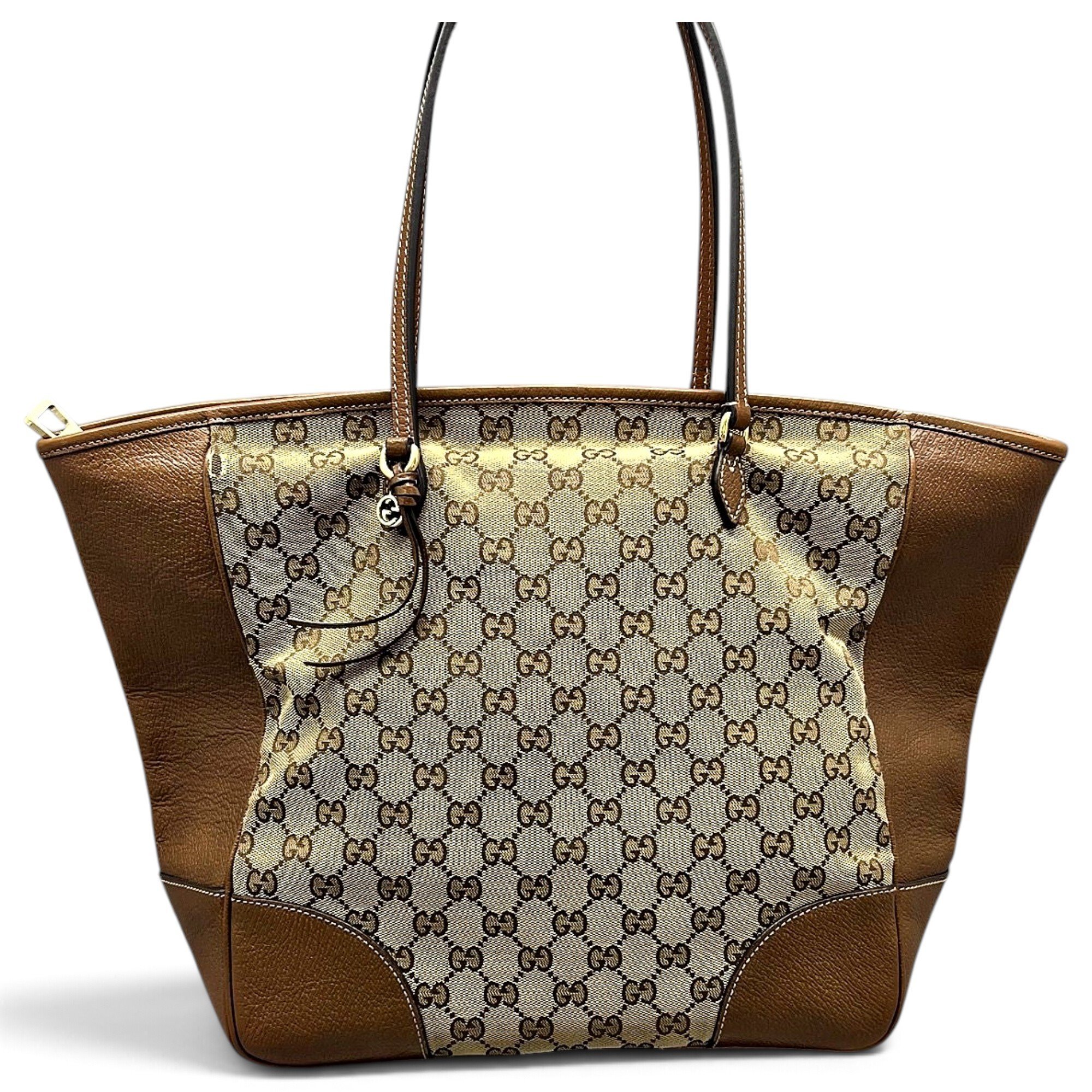 Leather tote