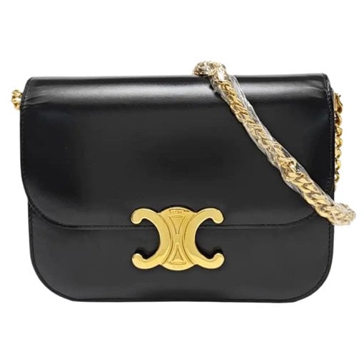 Triomphe leather crossbody bag