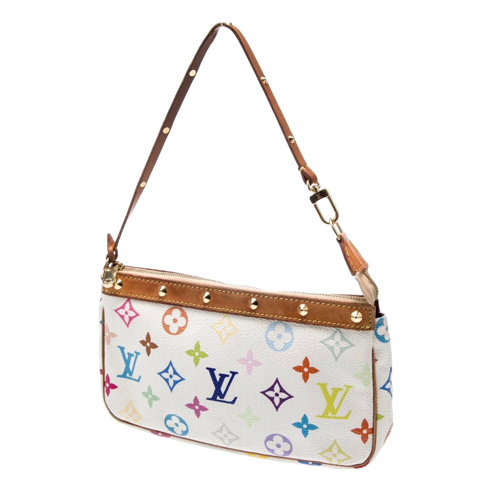 Pochette Accessoire leather handbag