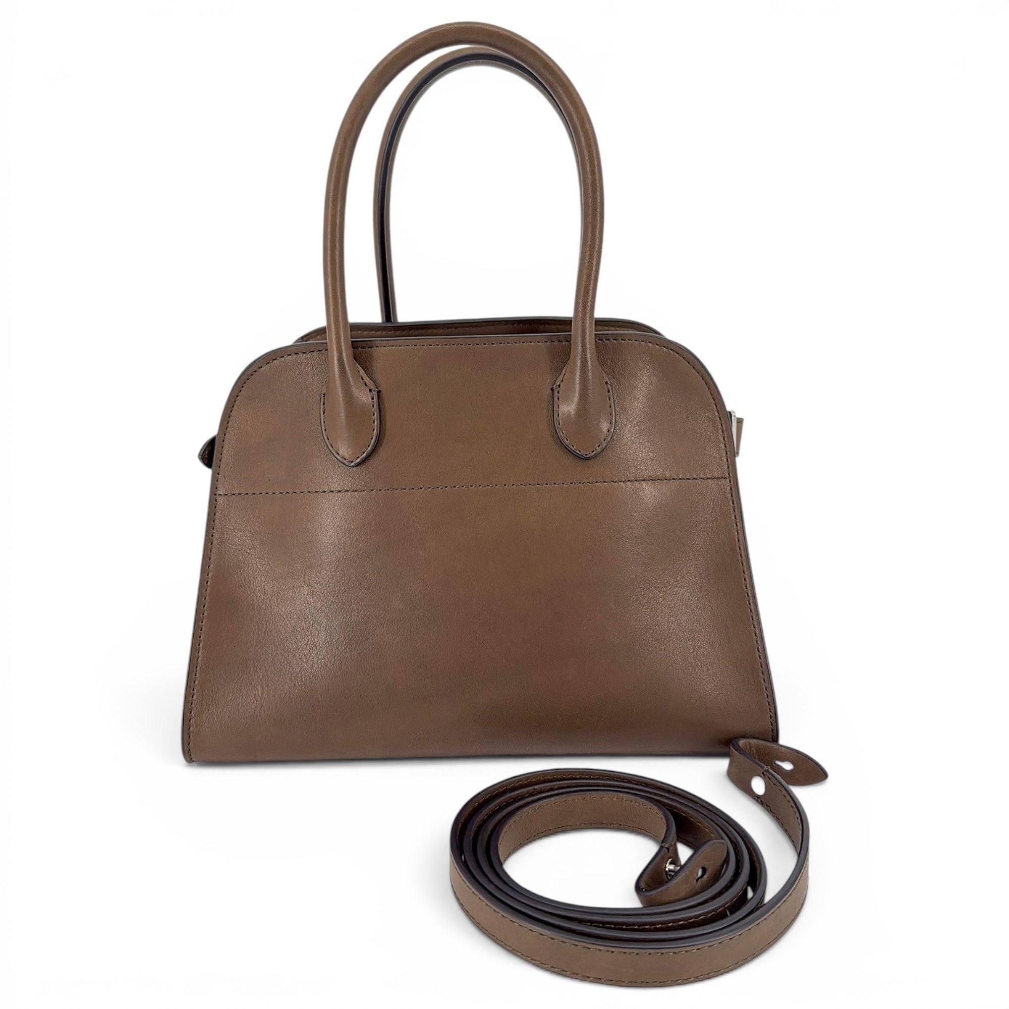 The Row Margaux leather tote
