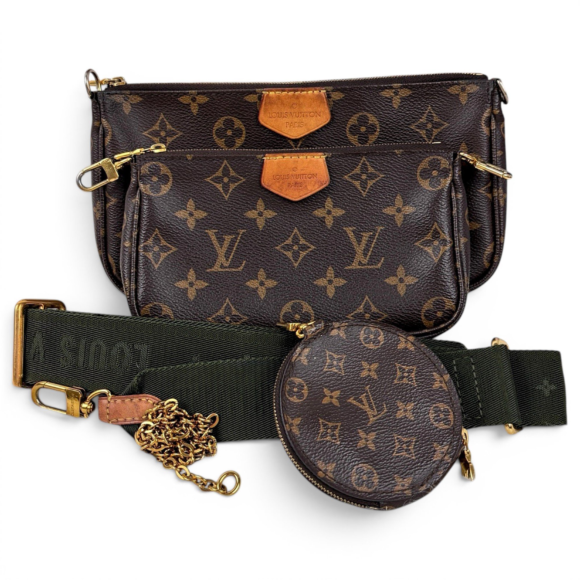 Multi Pochette Accessoires leather crossbody bag