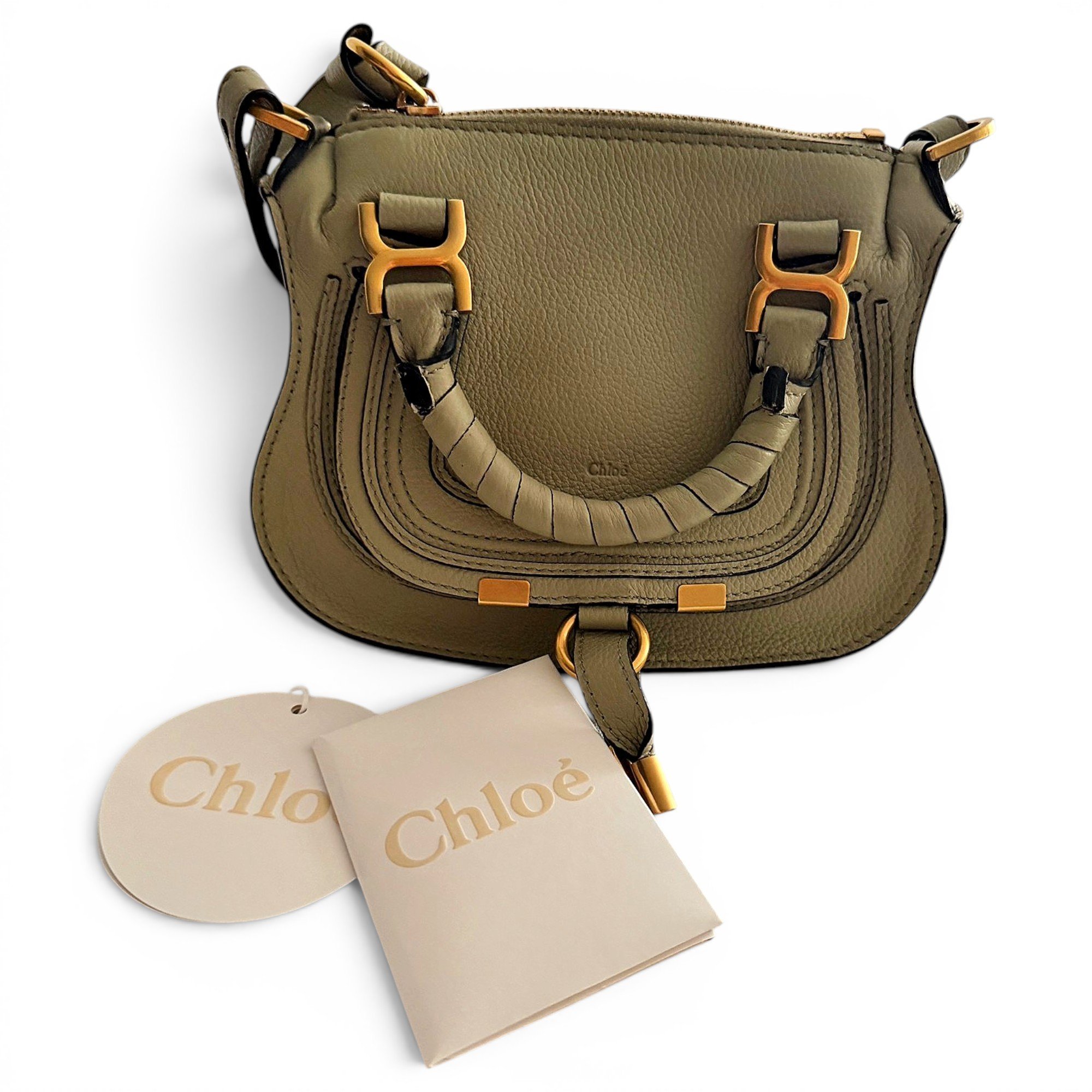 Marcie leather handbag
