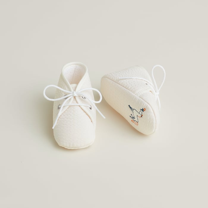 Blanc Crème Paf Cabriole Booties