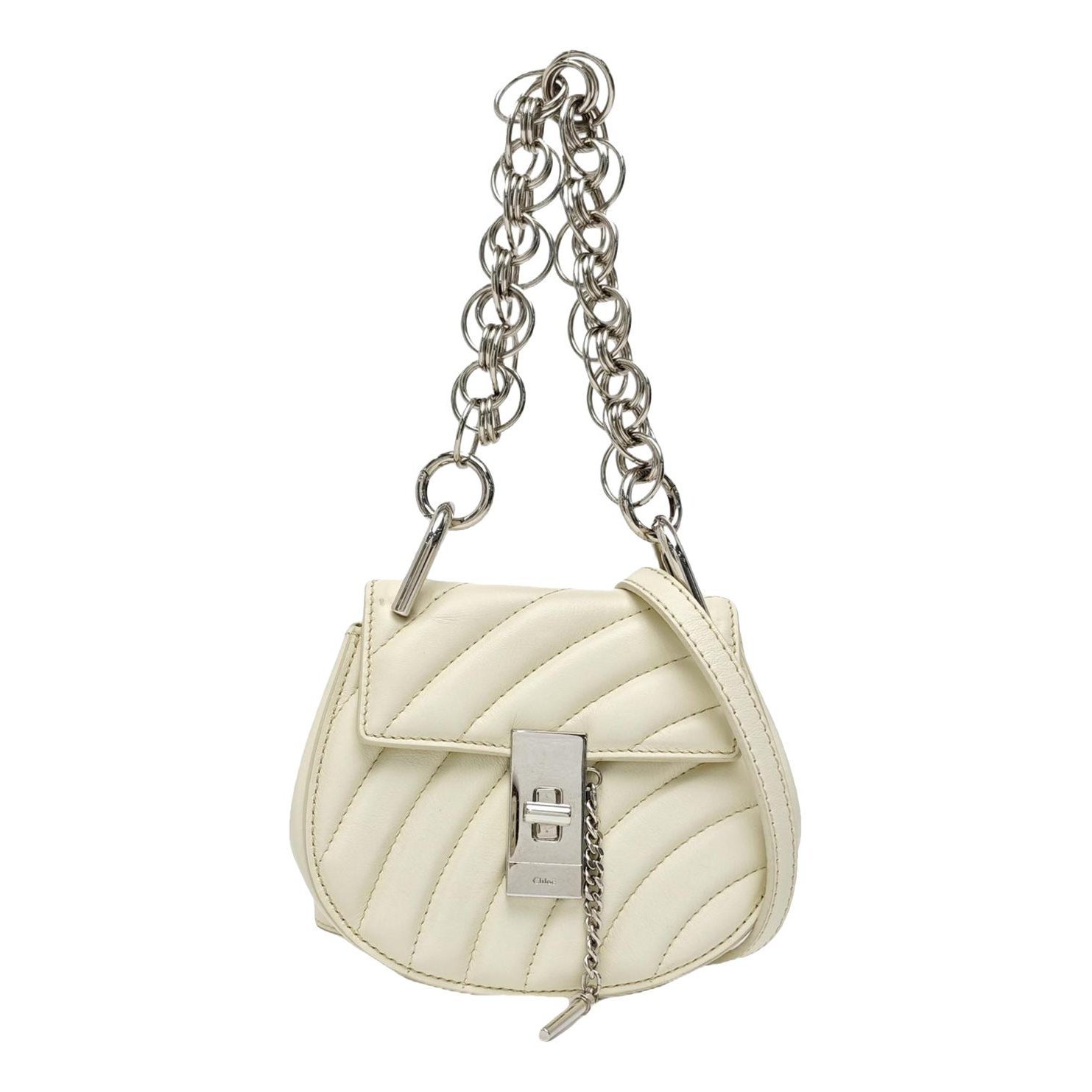 Drew leather handbag