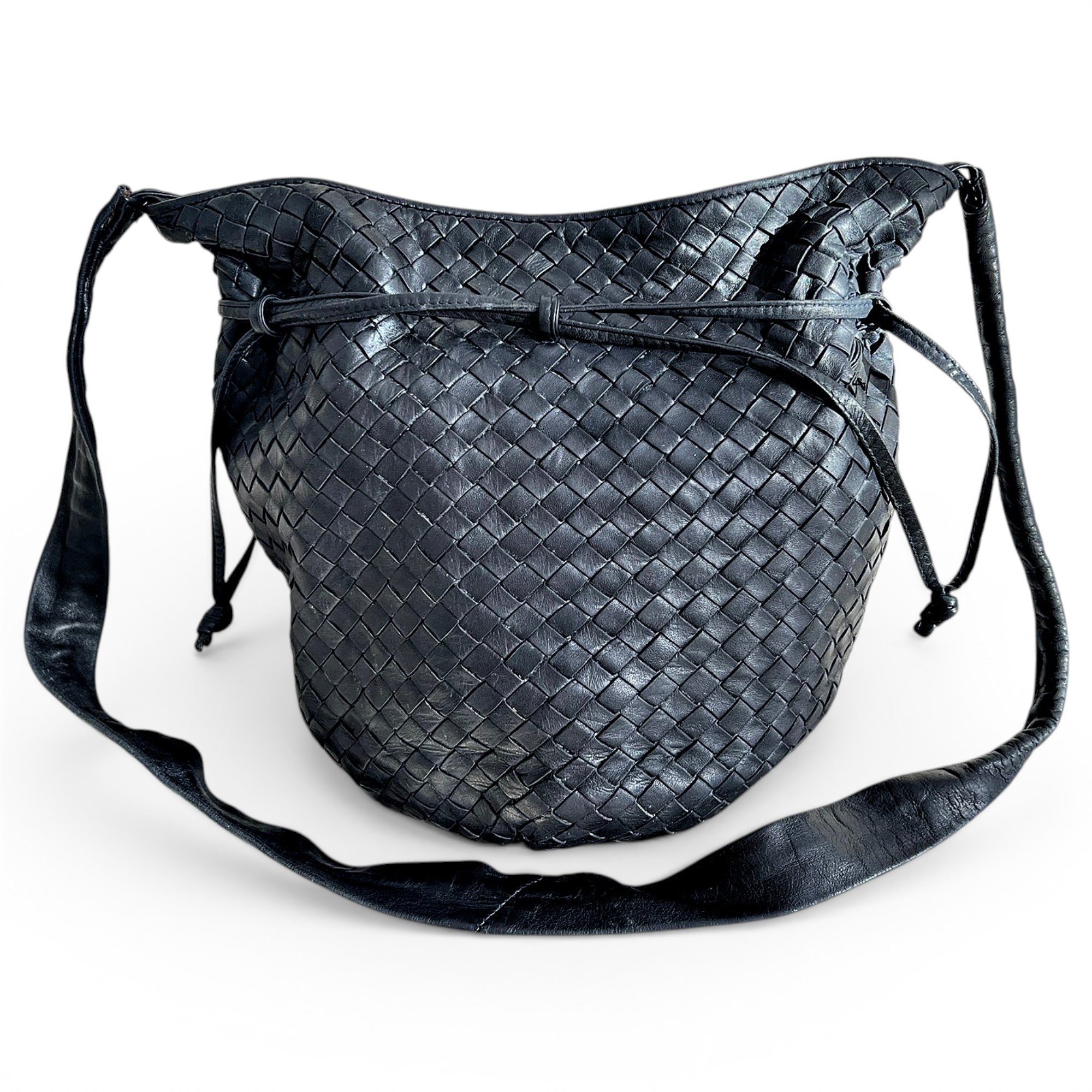 Leather crossbody bag