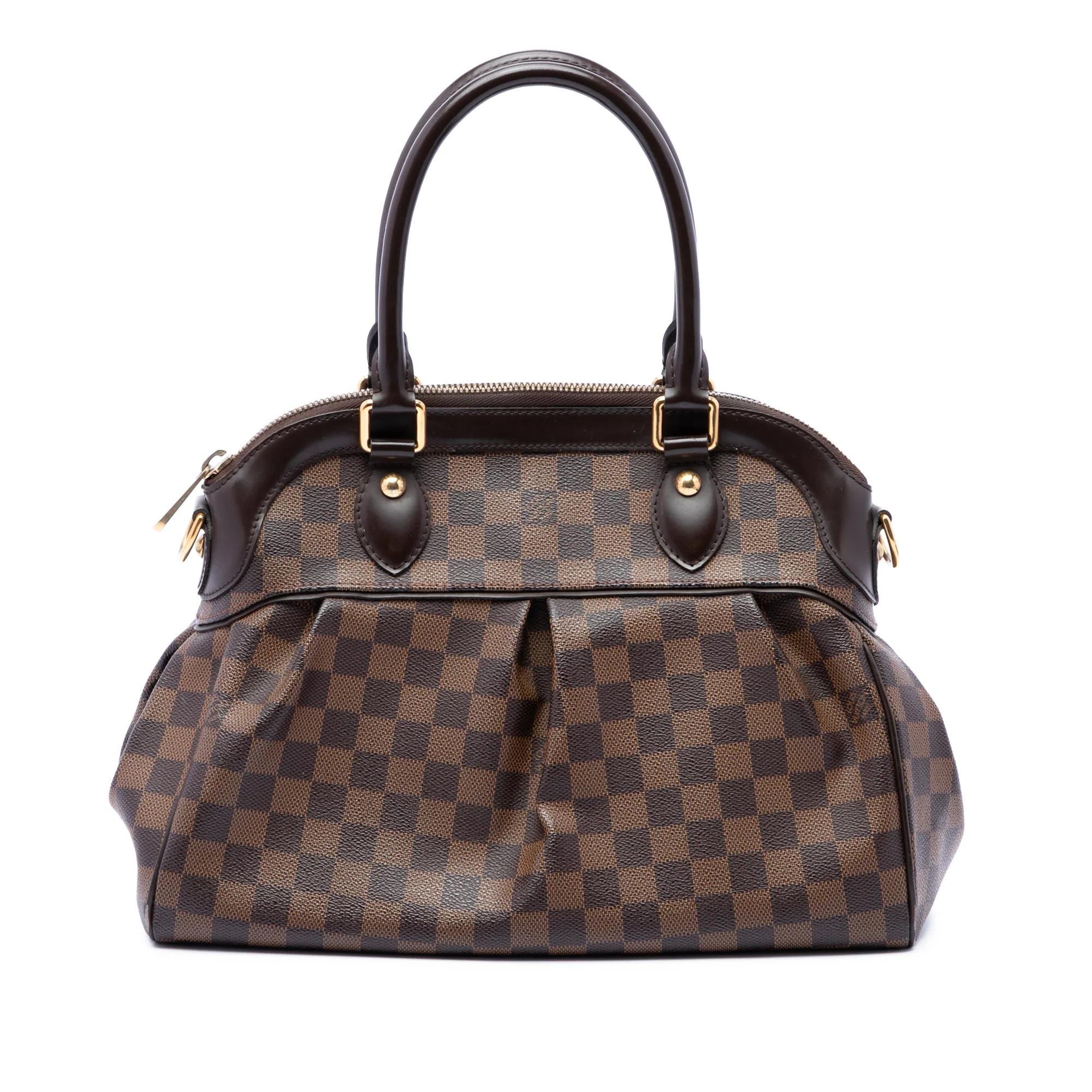 Trevi leather satchel