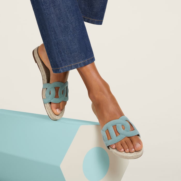 Bleu Citadin Famosa Espadrille