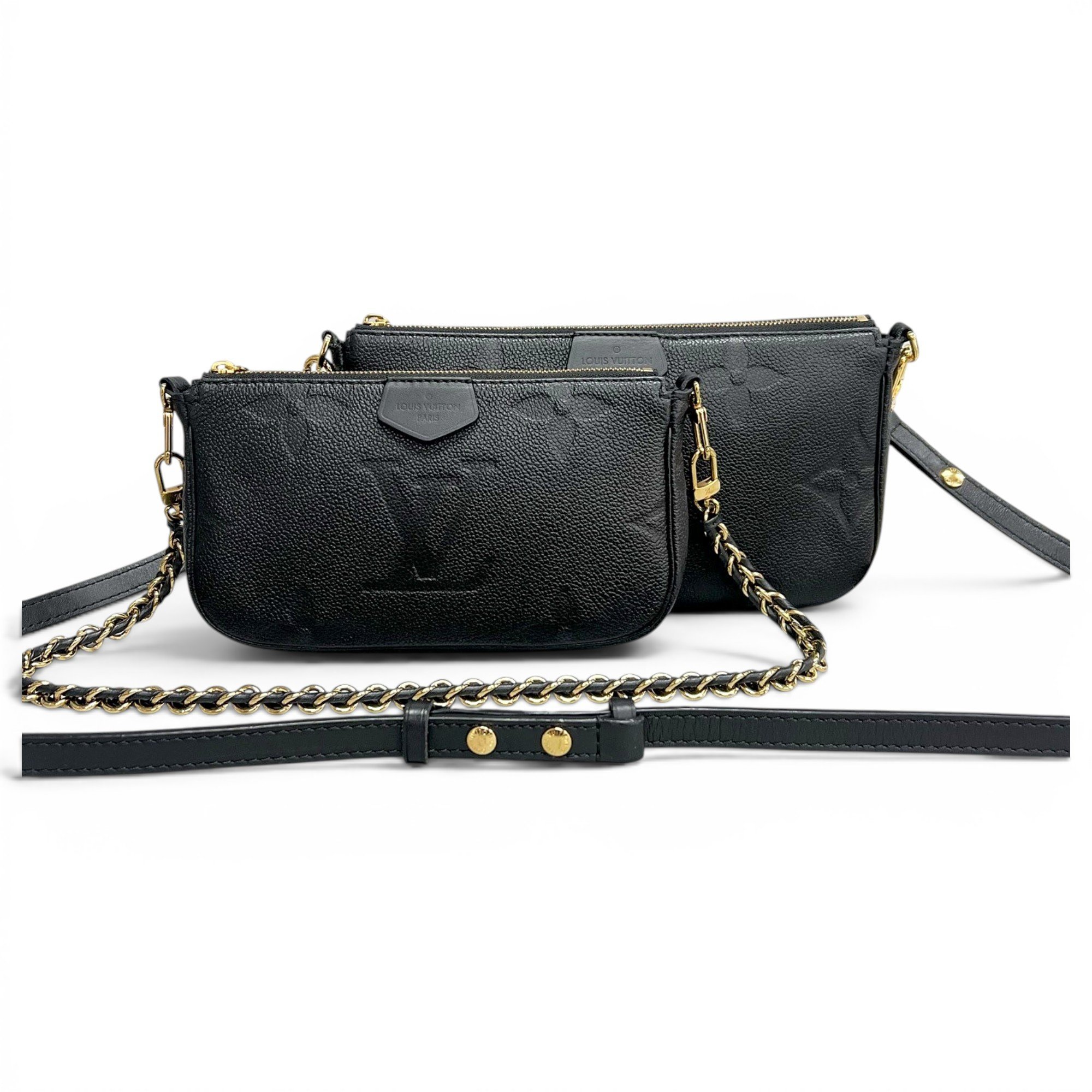 Multi Pochette Accessoires leather handbag