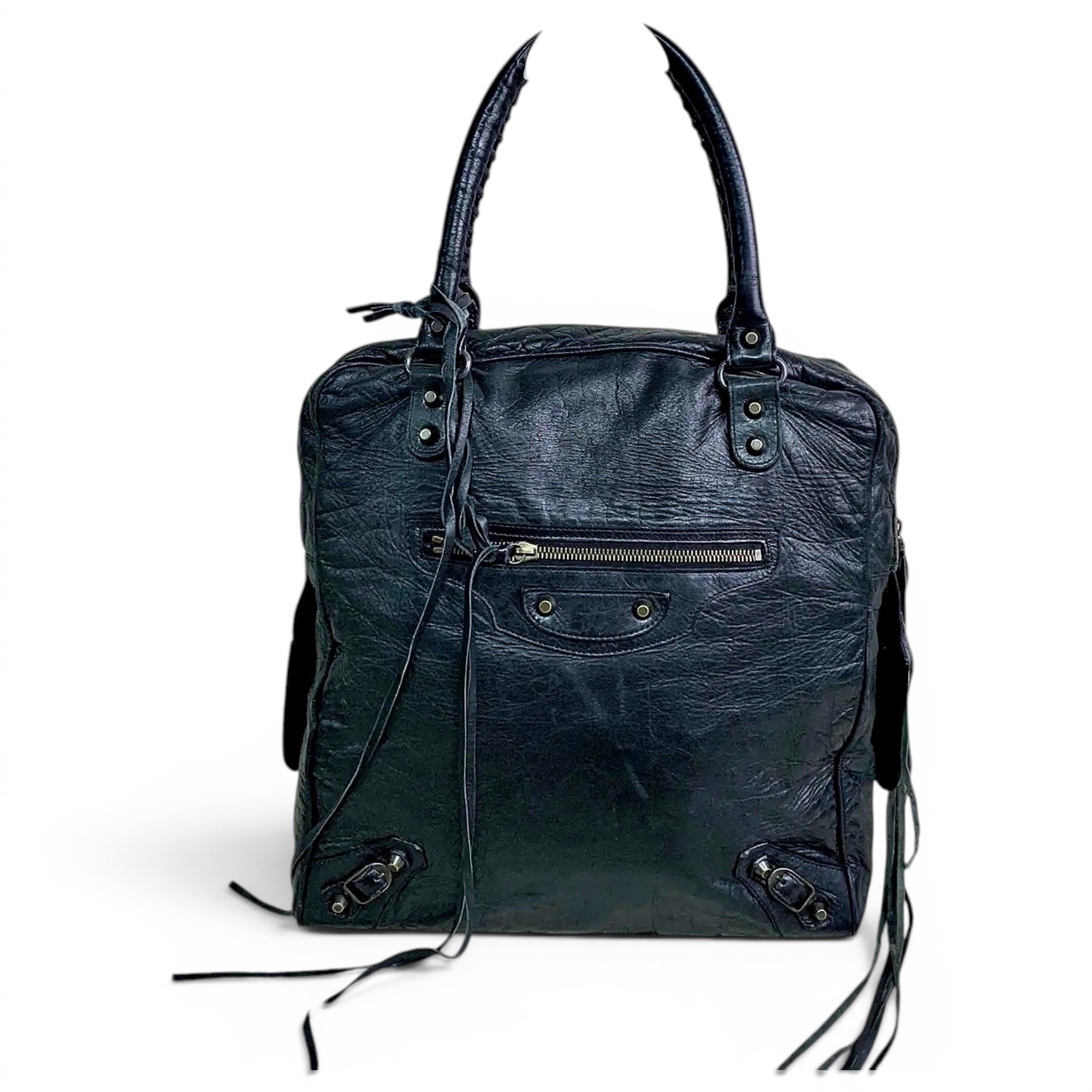 Day leather handbag