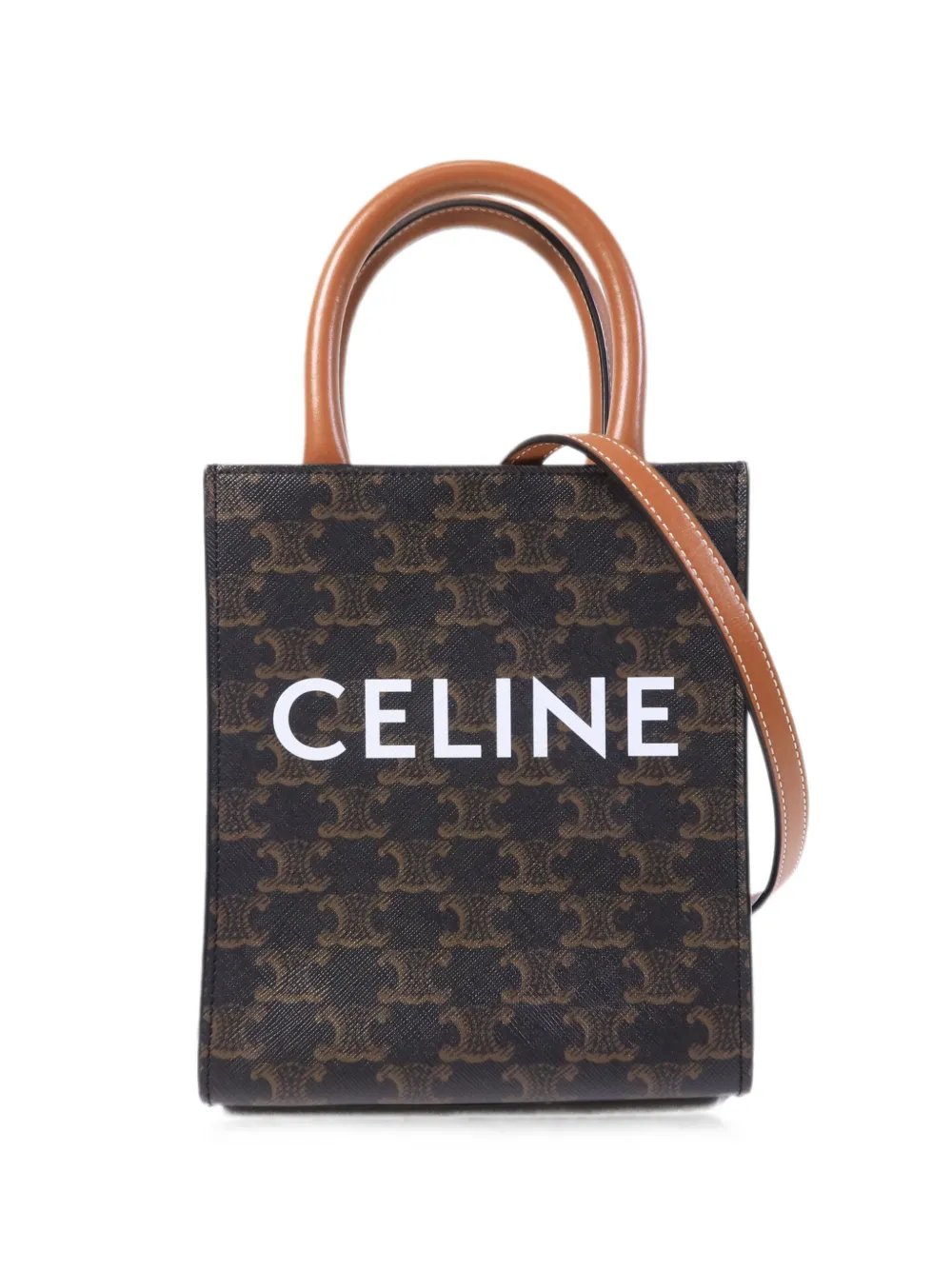 Triomphe logo tote bag