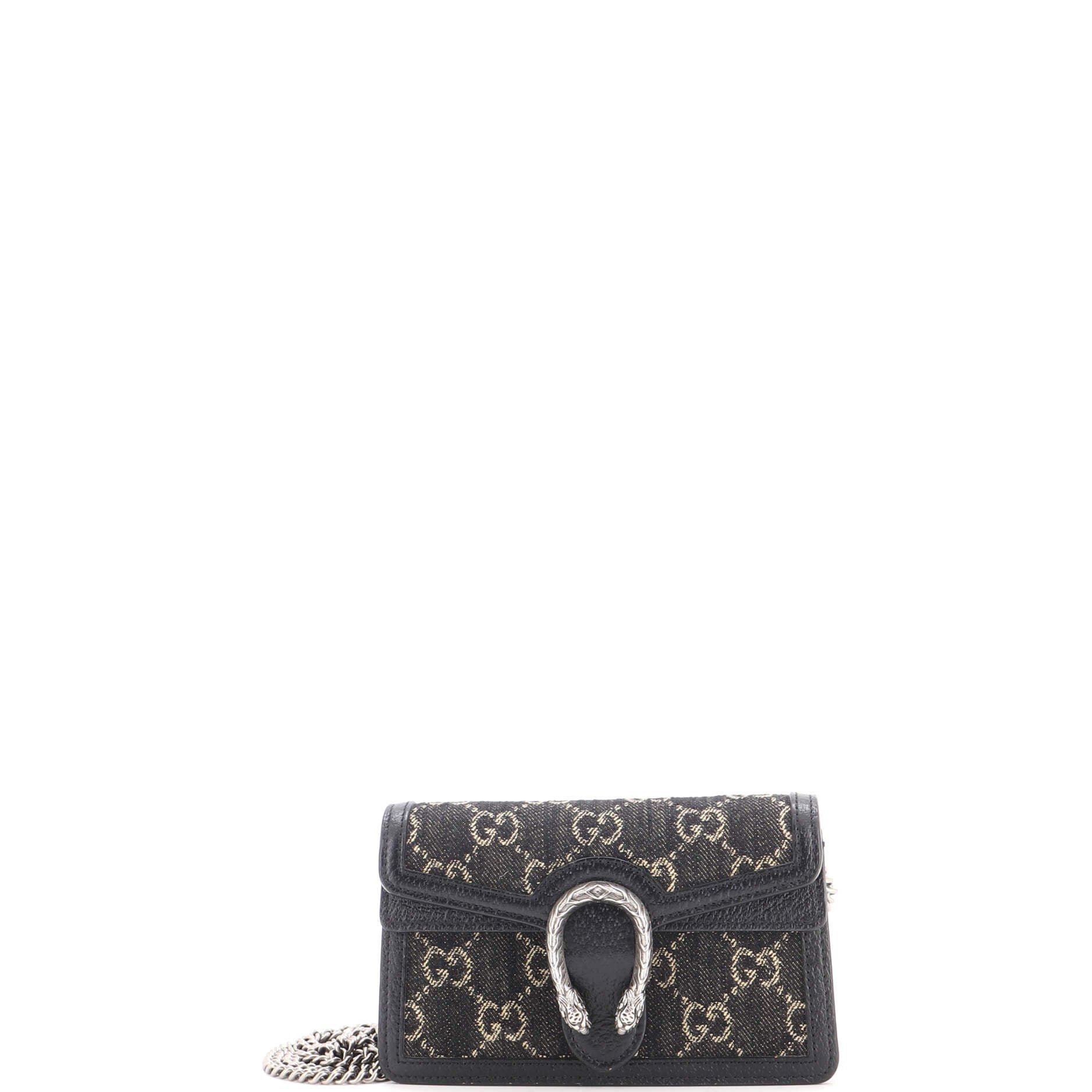 Dionysus Bag GG Denim Super Mini
