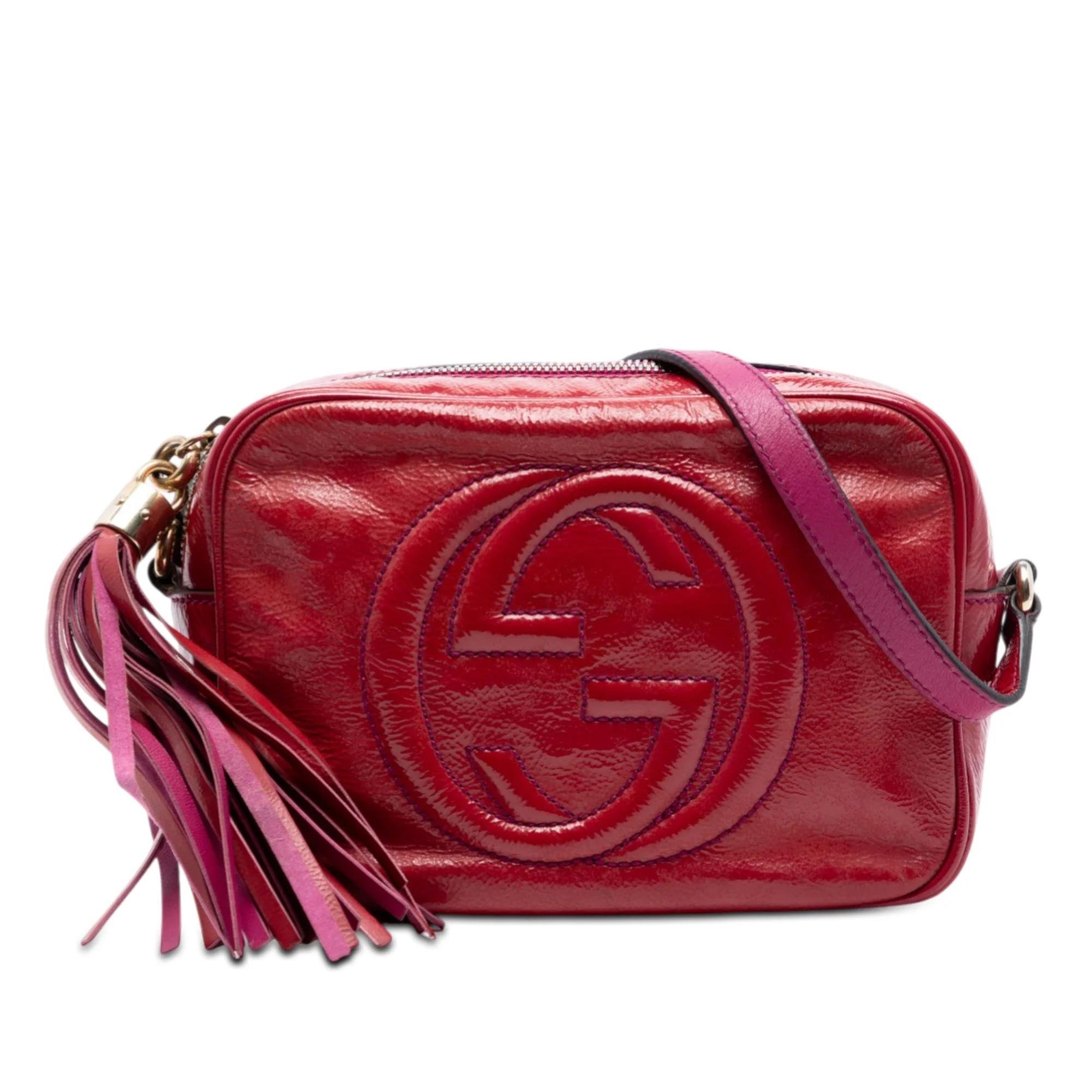 Soho patent leather handbag