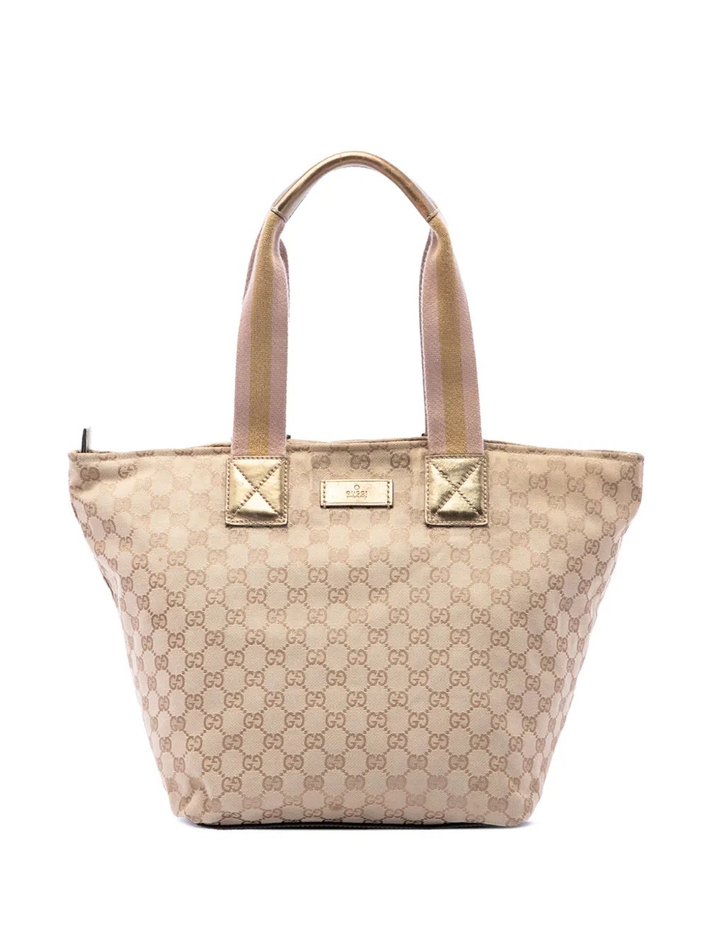2016-2026 GG Canvas Web tote bag