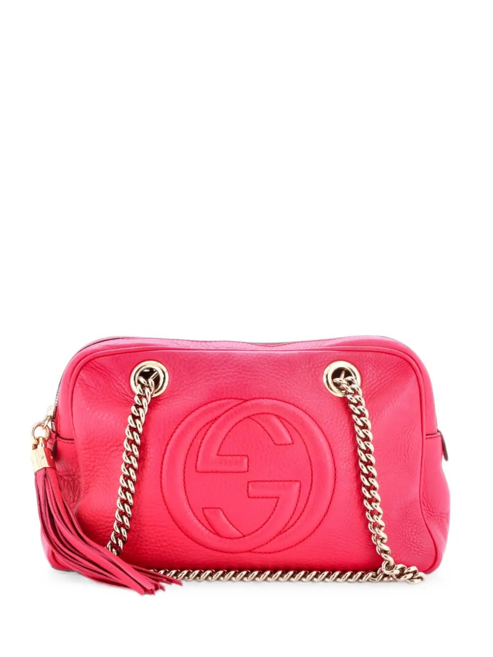 Soho Chain Zip Leather Small shoulder bag