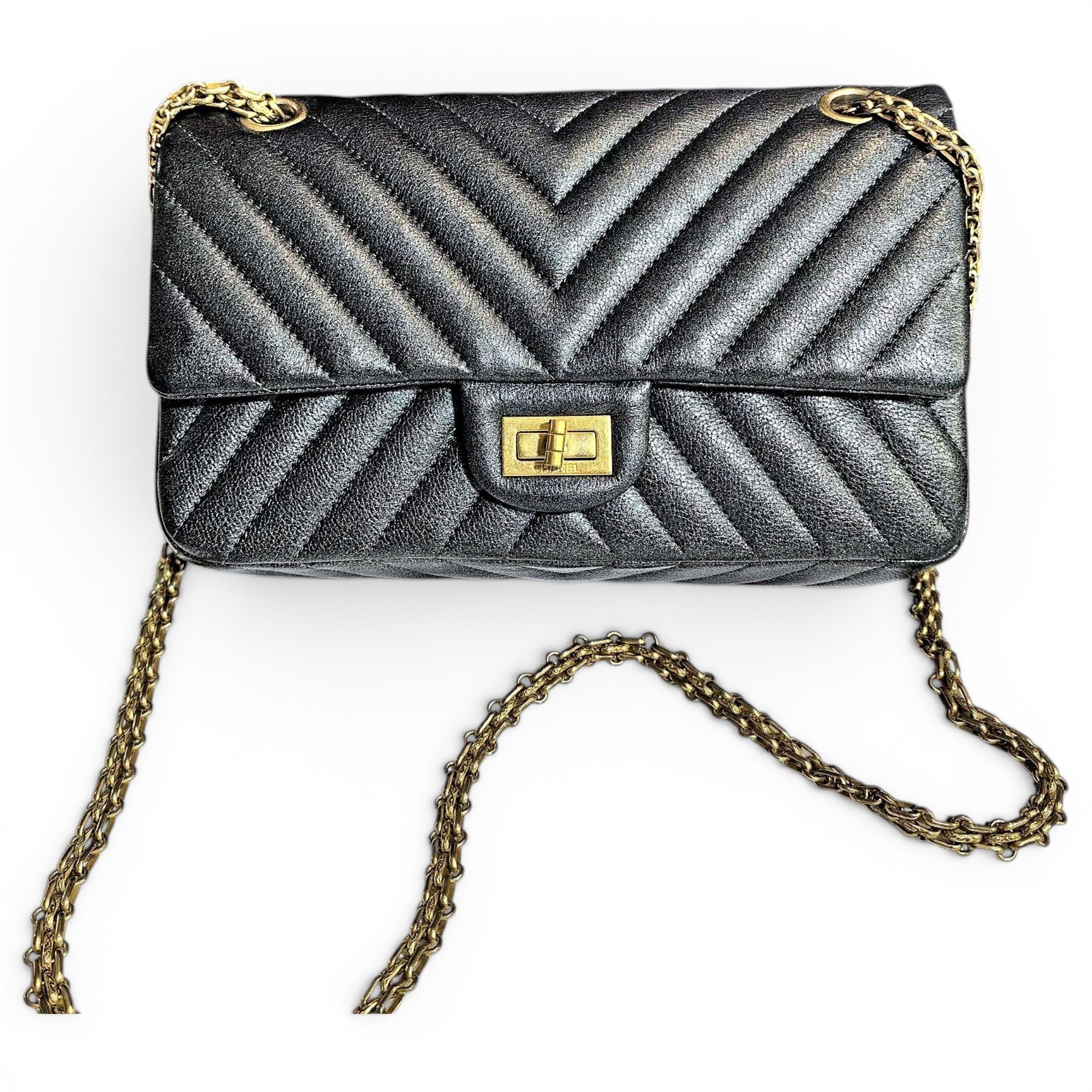 2.55 leather handbag