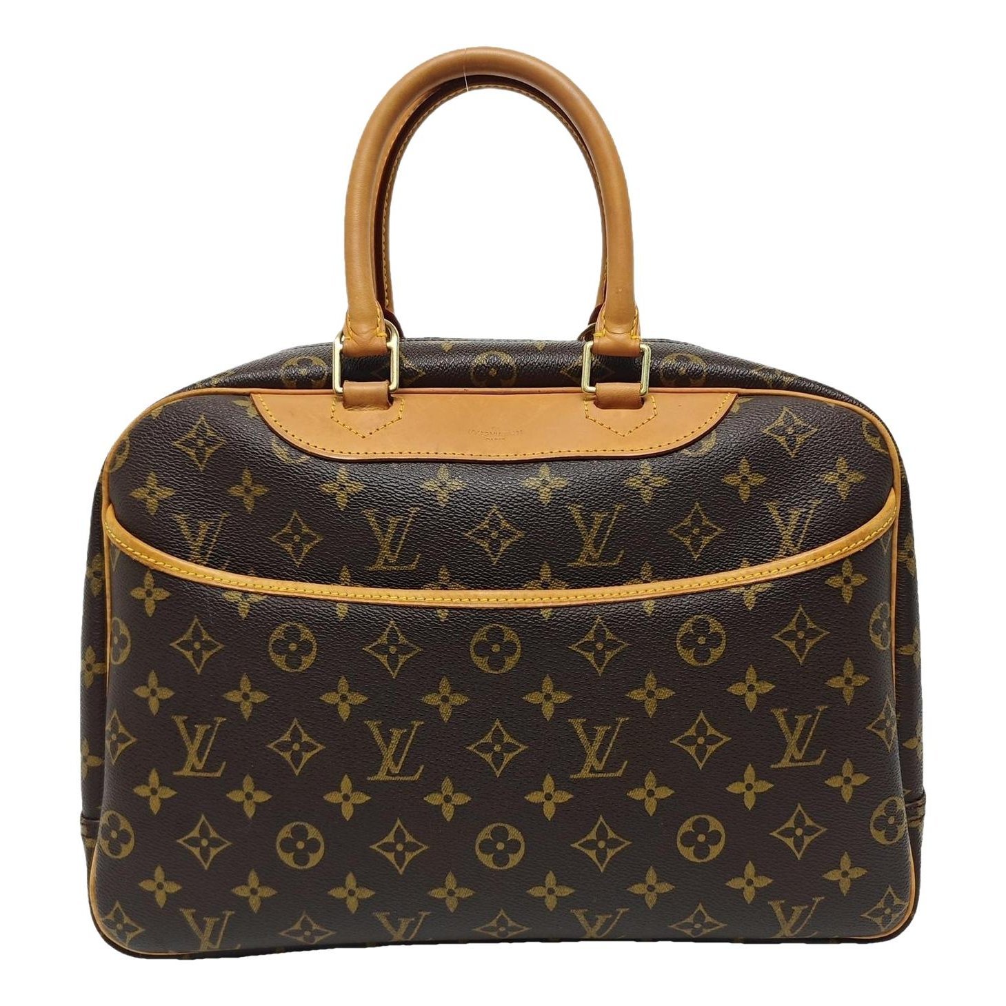 Deauville leather handbag