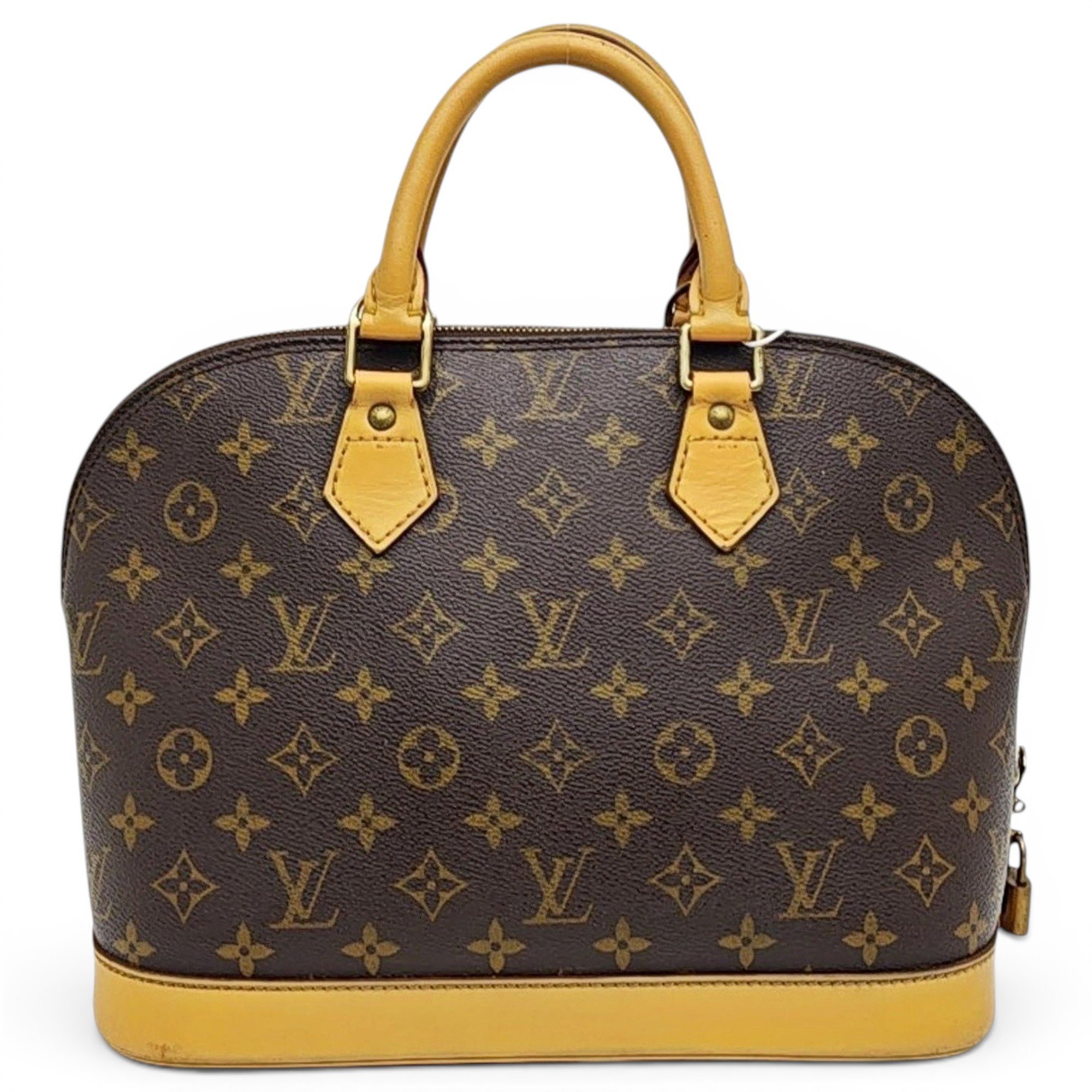 Alma leather handbag