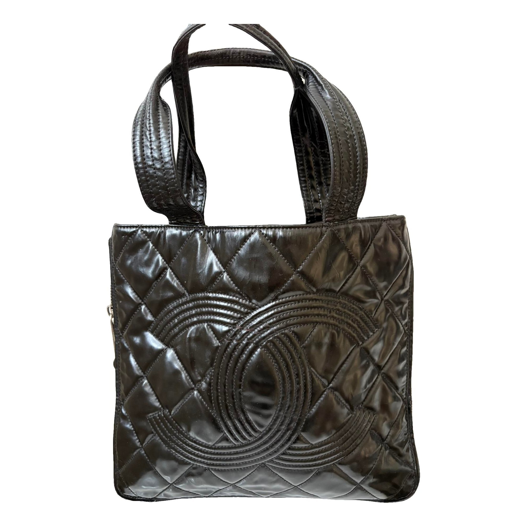 Timeless/Classique patent leather handbag